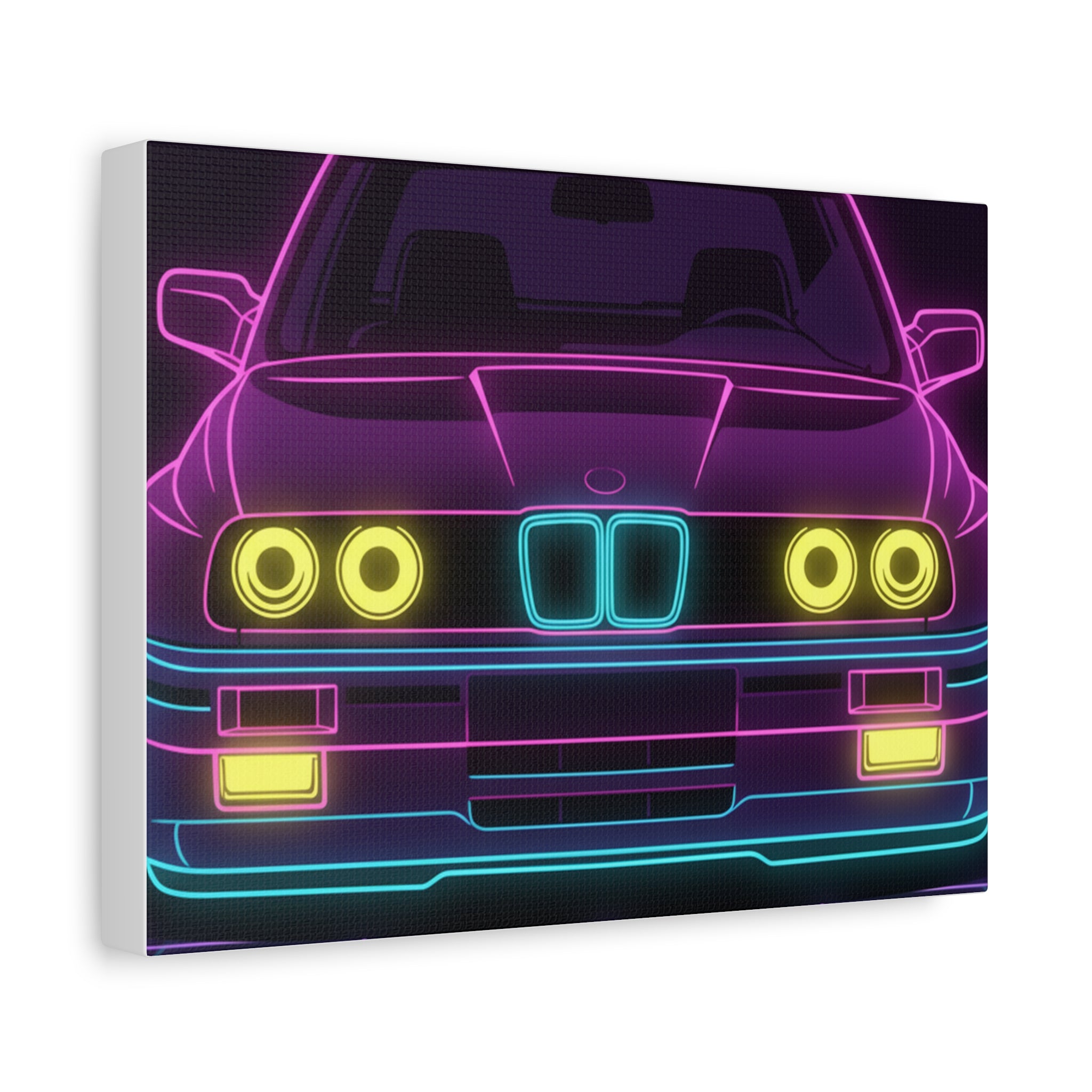 BMW E30 Canvas Wall Art