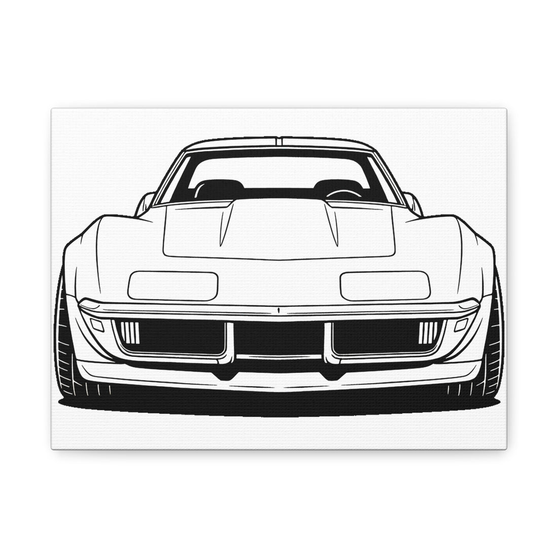 1969 Corvette Stingray C3 Canvas Wall Art