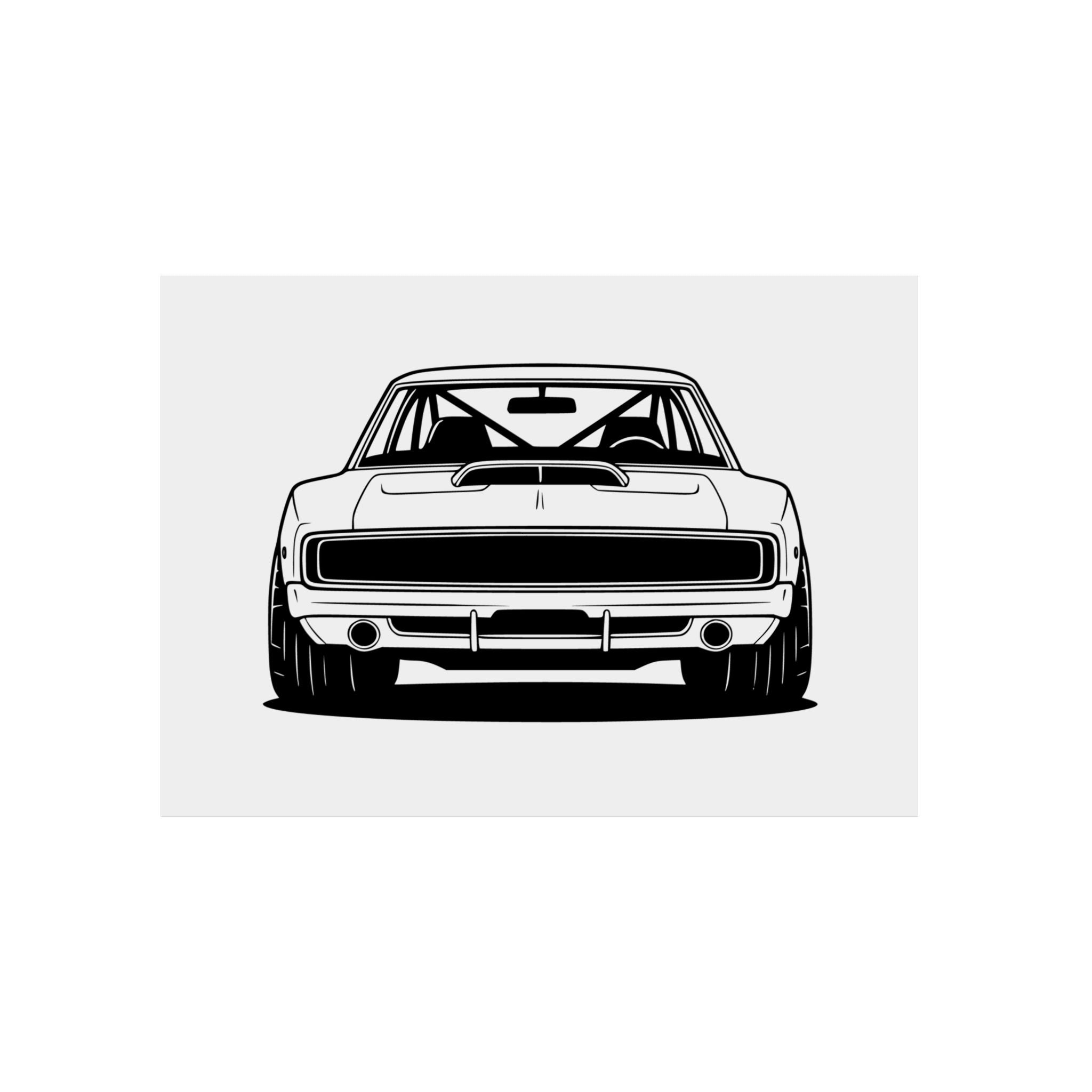 Dodge Charger R/T (1968-70) Metal Wall Sign