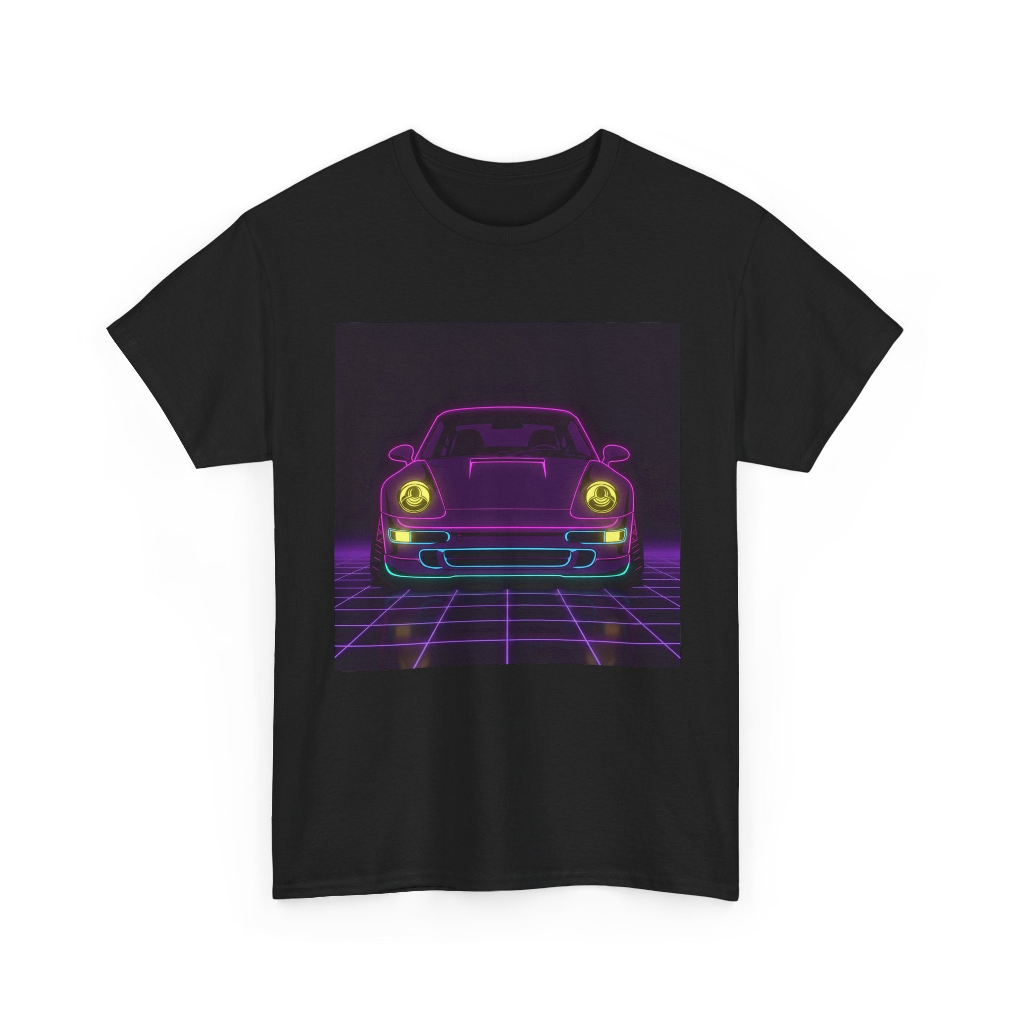 Porsche 911 (993) Neon Synthwave Unisex Tee