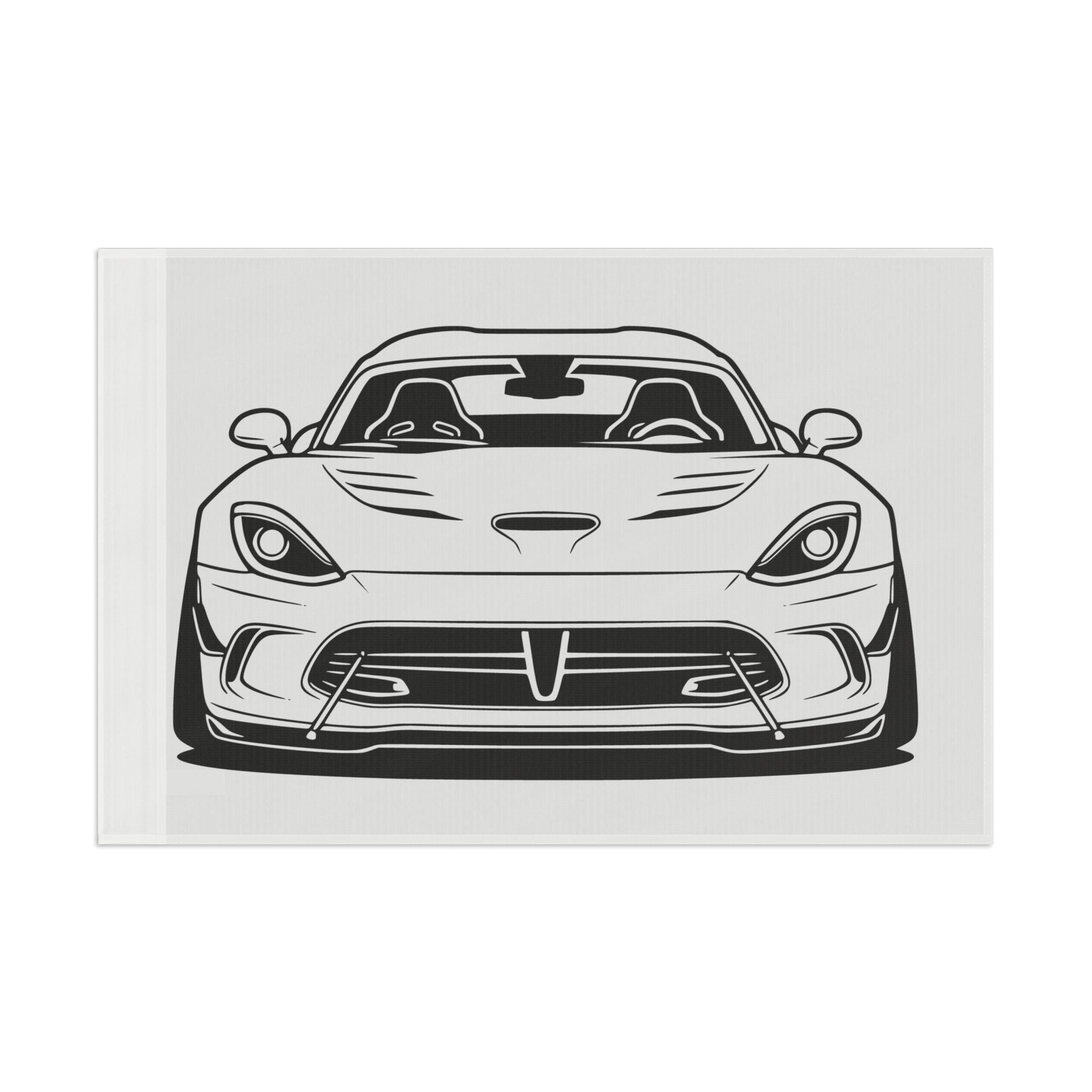 Dodge Viper (1992-17) Garage Flag