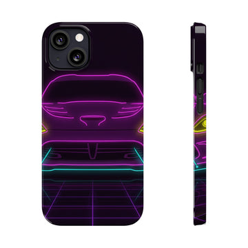 Dodge Viper (1992-17) Neon Synthwave Phone Case