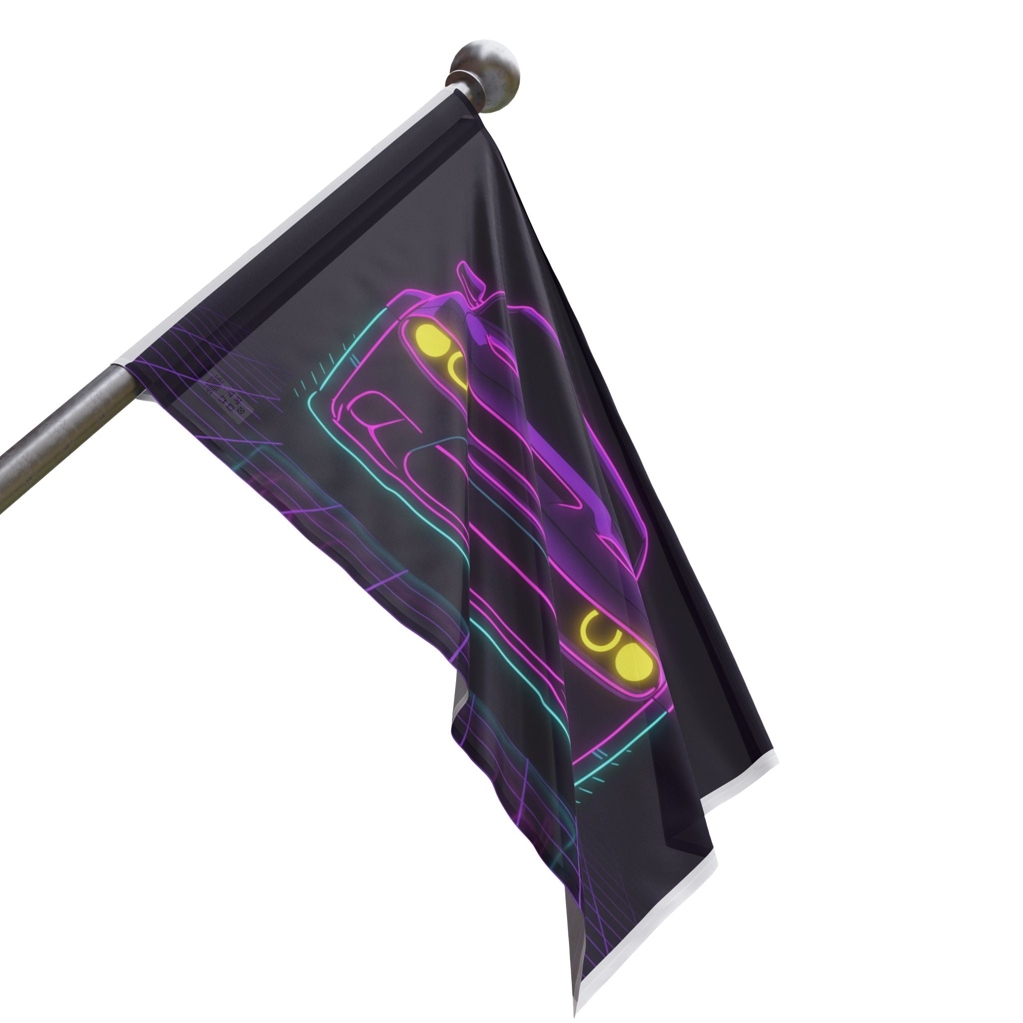 Dodge Challenger SRT Hellcat Garage Flag