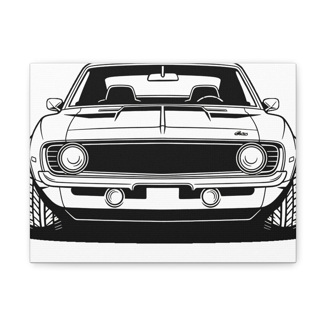1969 Chevrolet Camaro SS Canvas Wall Art