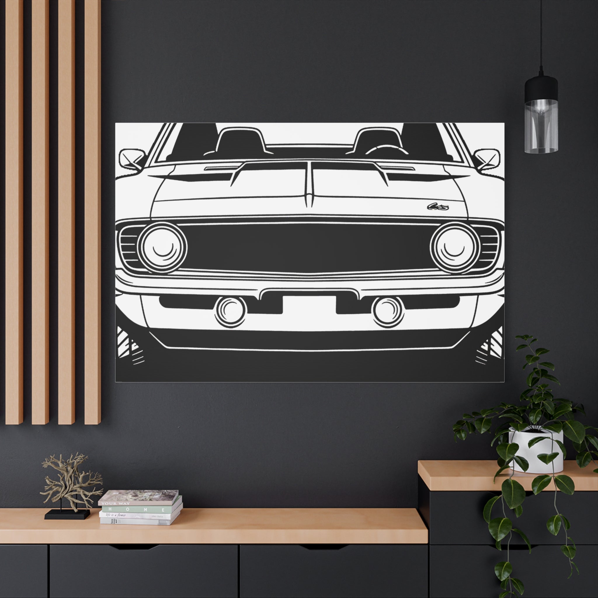 1969 Chevrolet Camaro SS Canvas Wall Art