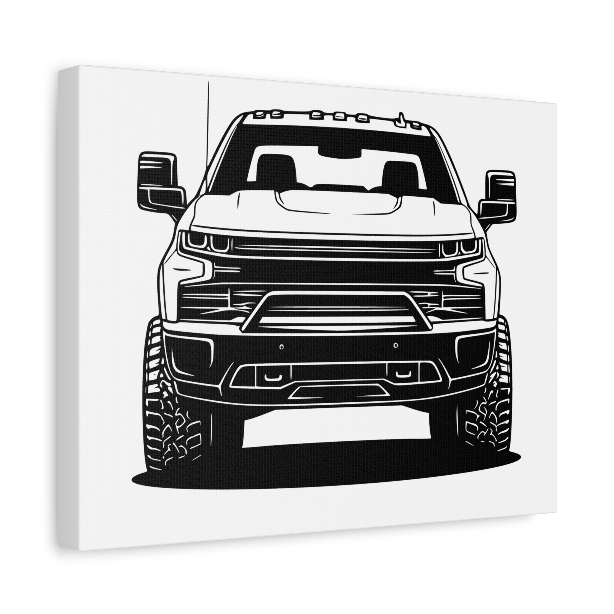 Chevy Silverado Trail Boss (2019+) Canvas Wall Art