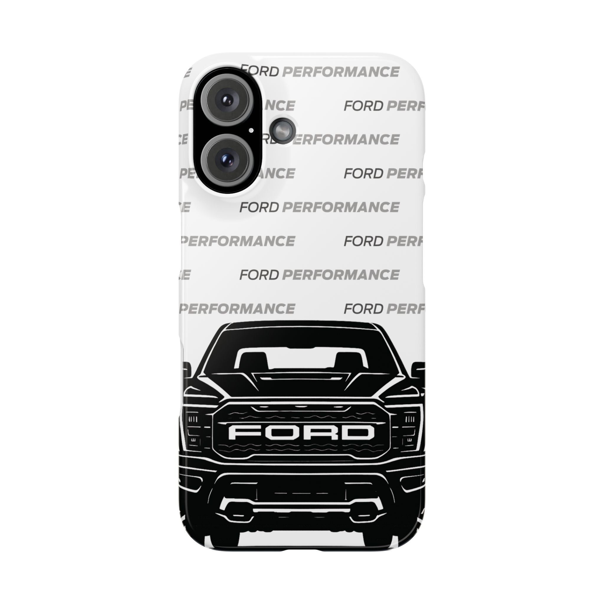 Ford Raptor (Gen 3) Slim Phone Case Greyscale