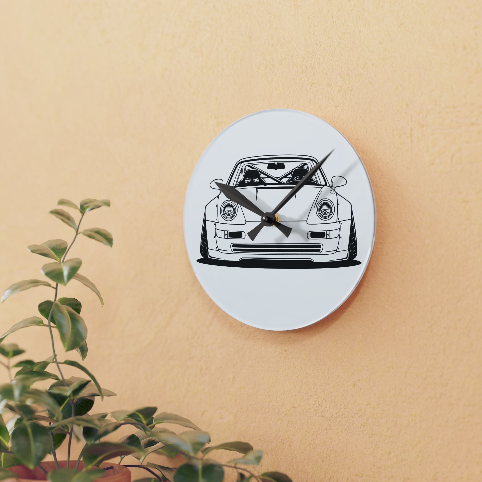 Porsche 964 Turbo Wall Clock