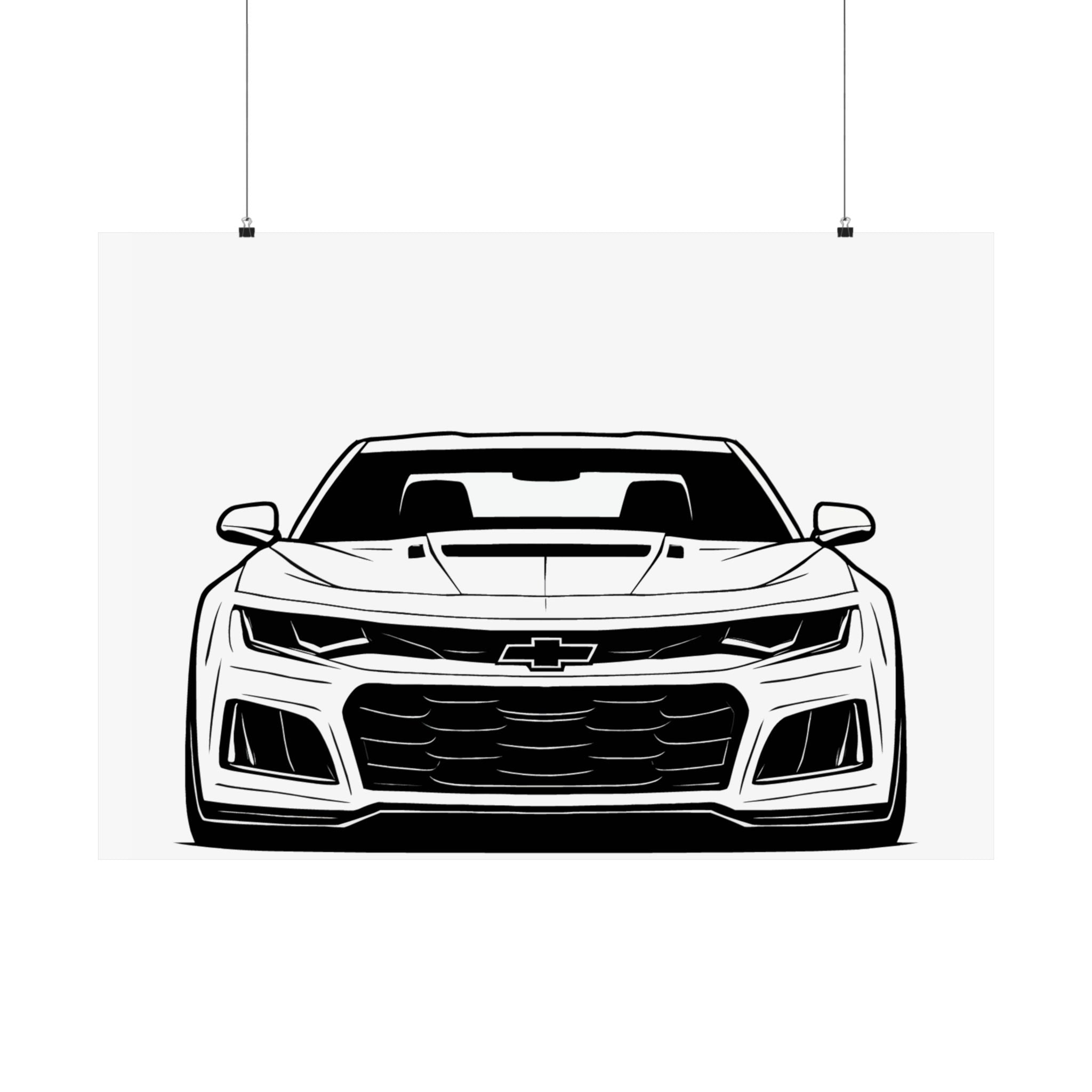 Chevrolet Camaro ZL1 Poster Print