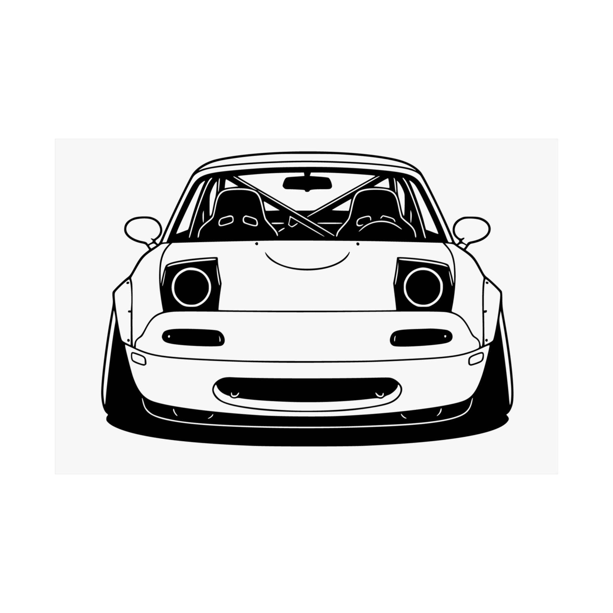 Mazda Miata NA (1989-97) Poster