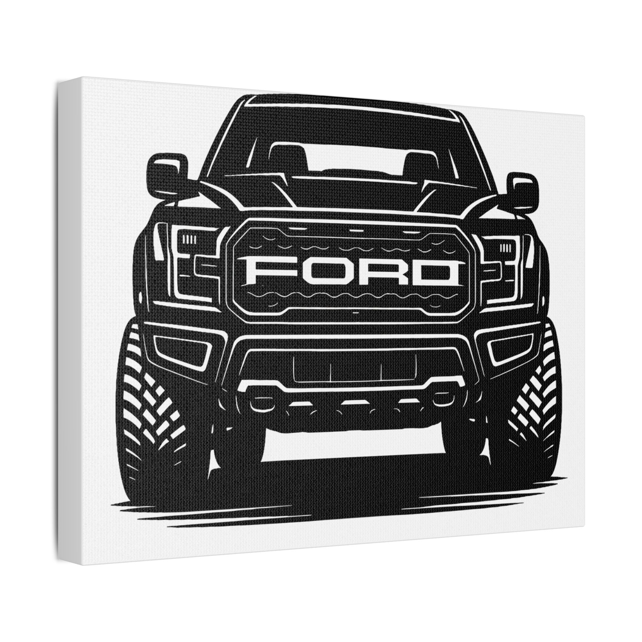 Ford Raptor (Gen 3) Canvas Wall Art