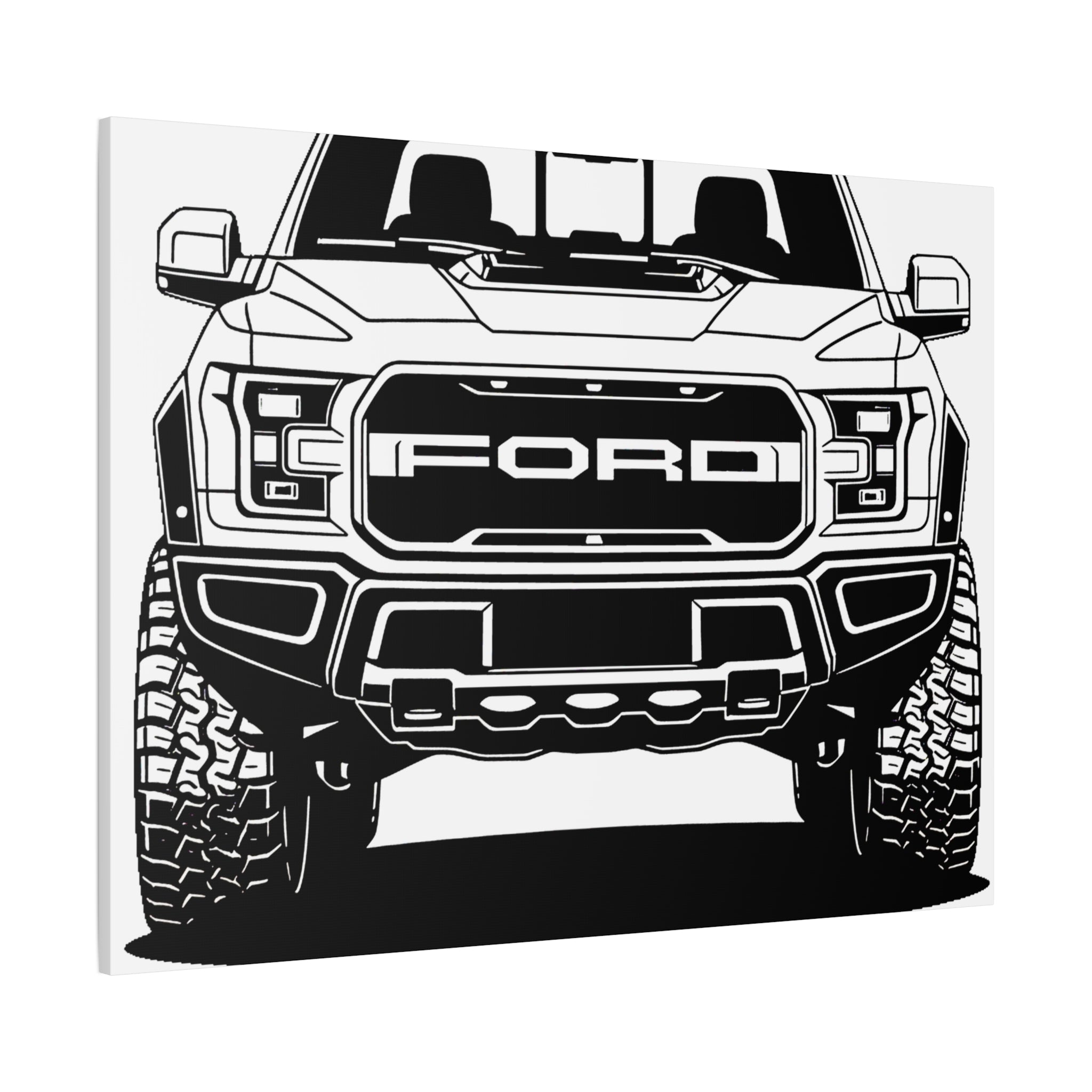 Ford F-150 Raptor Gen 2 Canvas Wall Art