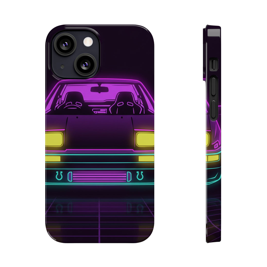 Toyota AE86 (1983-87) Neon Synthwave Phone Case
