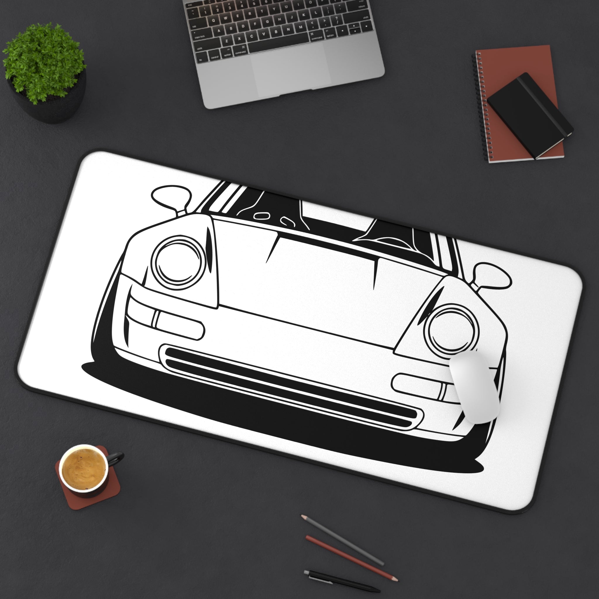Porsche 964 Singer Desk Mat