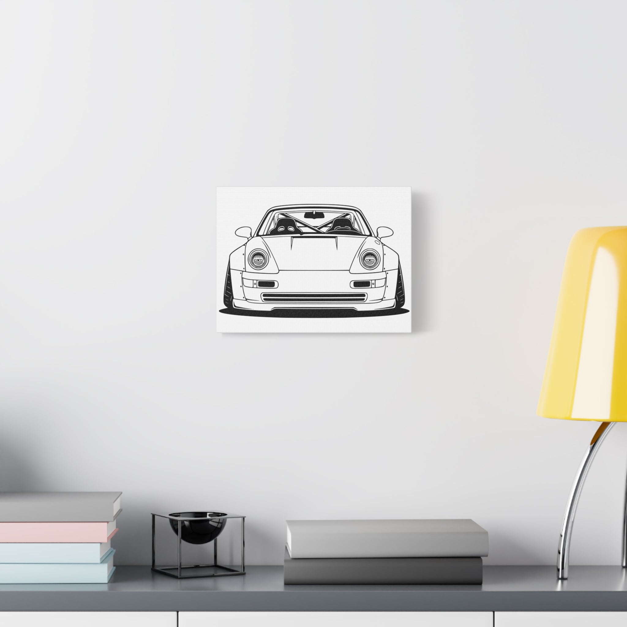 Porsche 964 Turbo Canvas Wall Art
