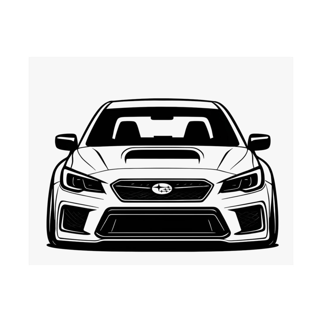 Subaru Wrx Poster