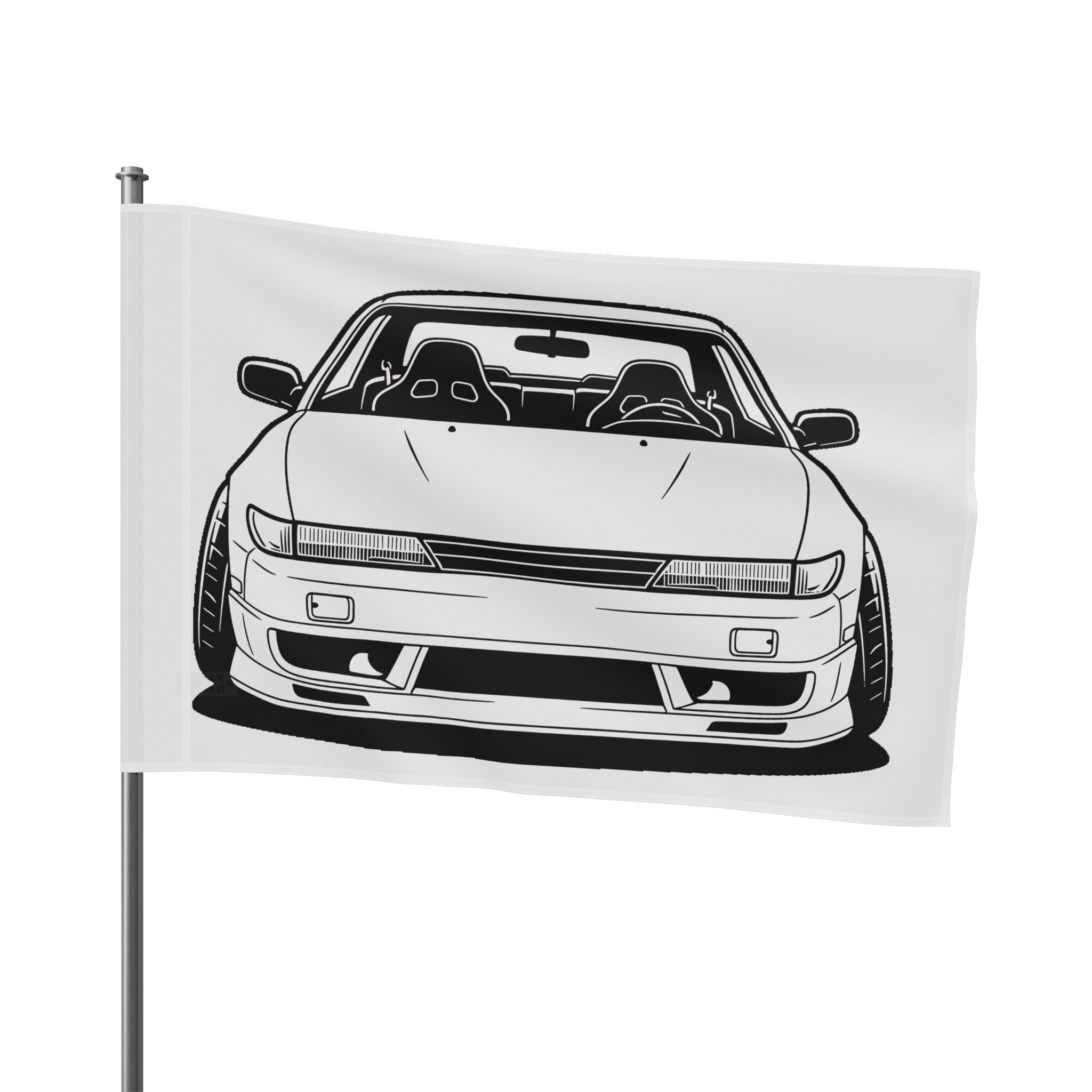 Nissan Silvia S13 Garage Flag