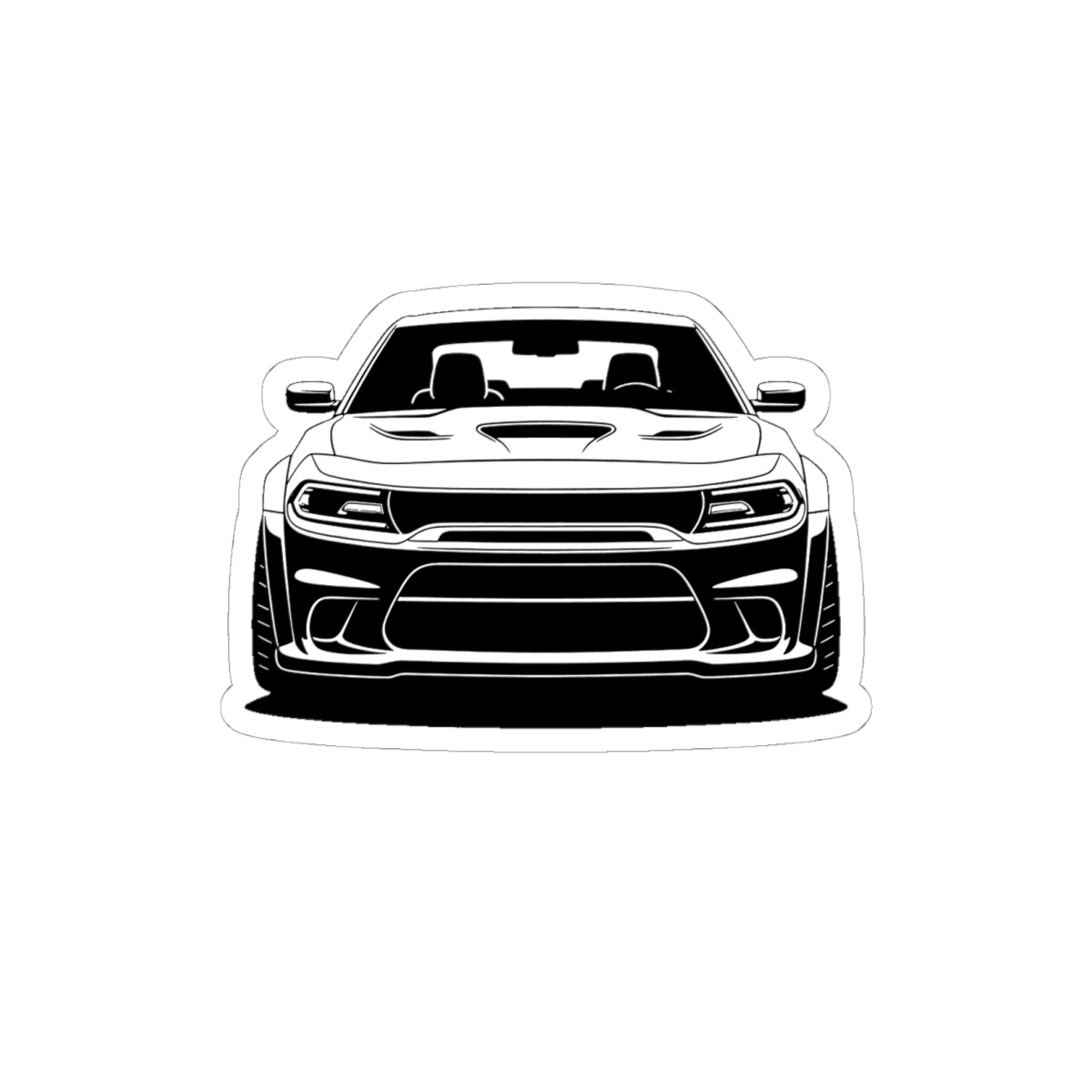 Dodge Challenger SRT Hellcat Sticker