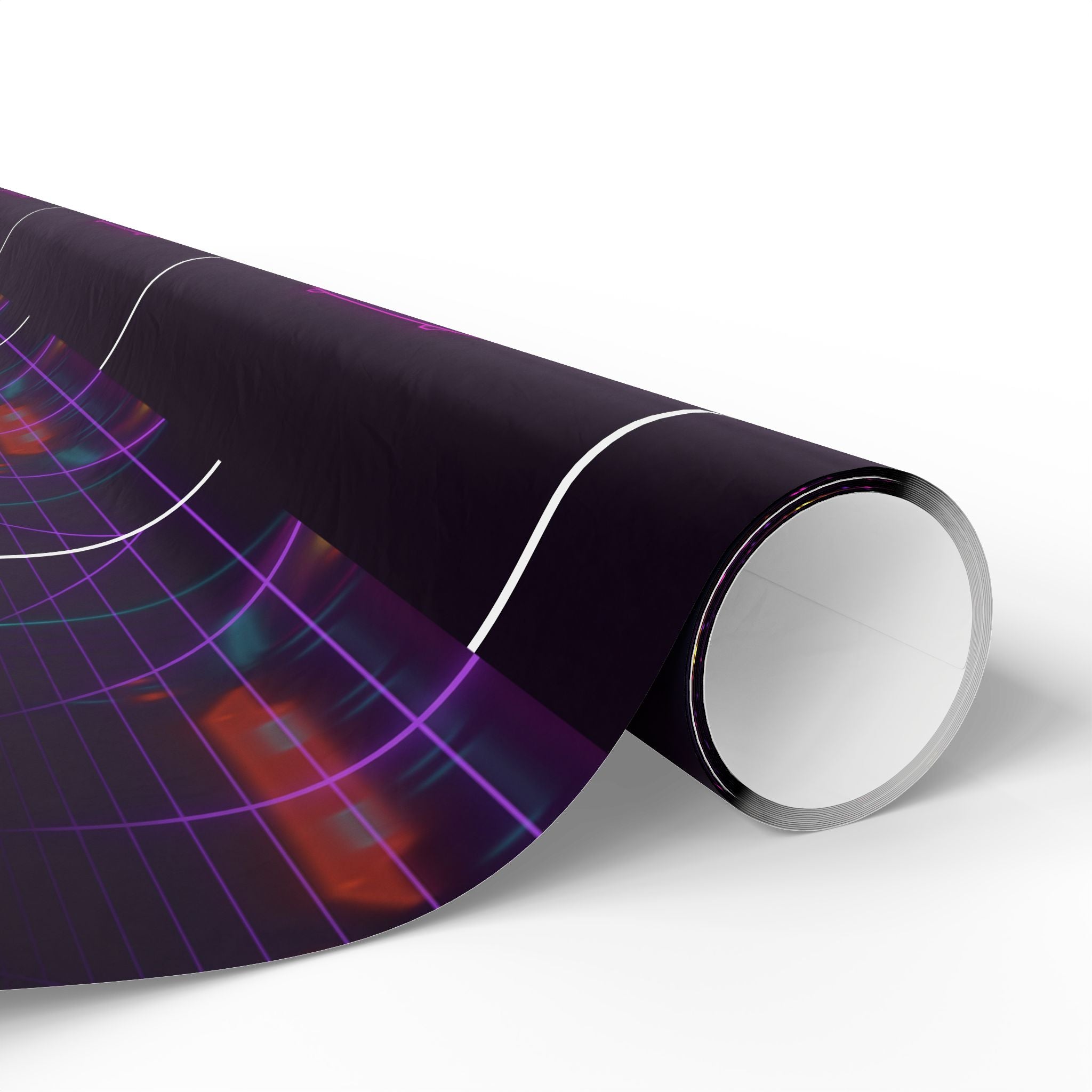 Toyota 4Runner TRD Pro Neon Synthwave Gift Wrapping Paper