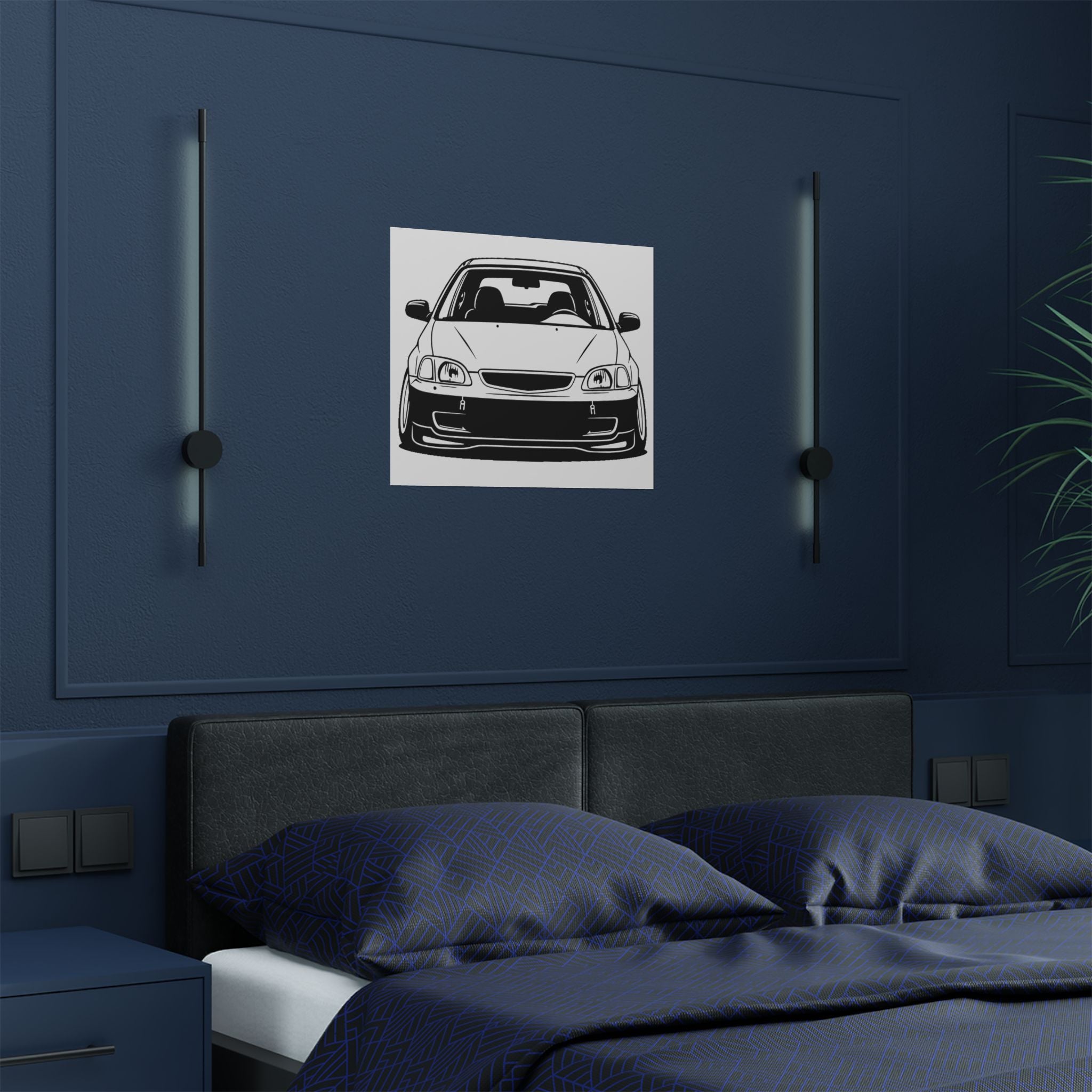 Honda Civic EK Hatch Poster