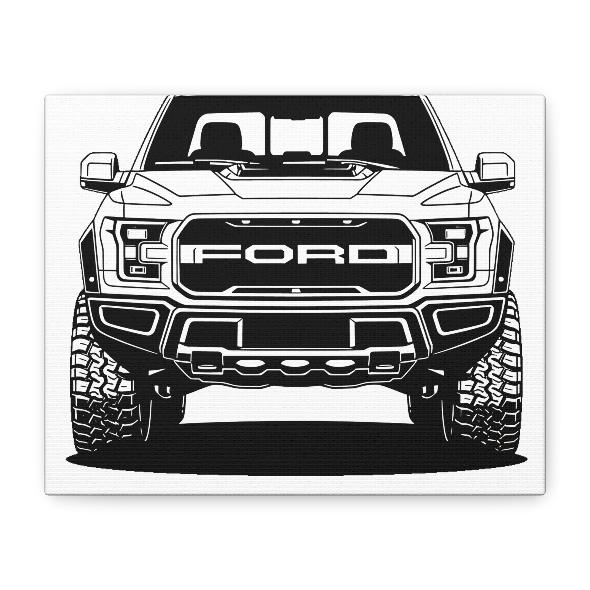 Ford F-150 Raptor Gen 2 Canvas Wall Art