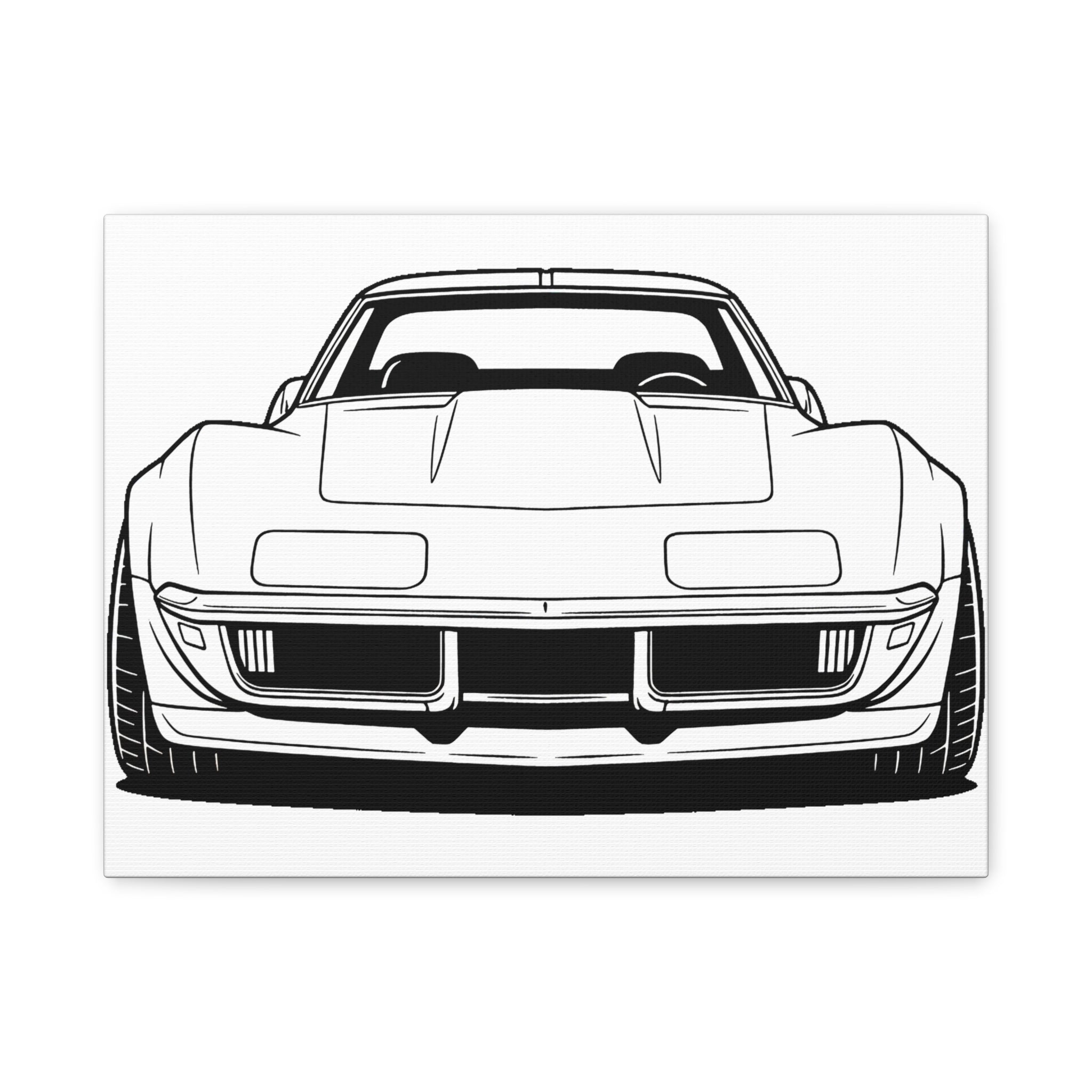 1969 Corvette Stingray C3 Canvas Wall Art
