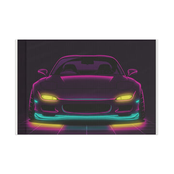 Mazda RX-7 FD Garage Flag