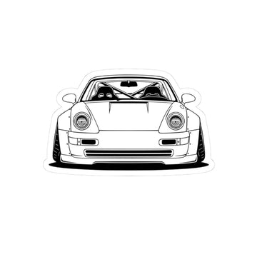 Porsche 964 Turbo Sticker
