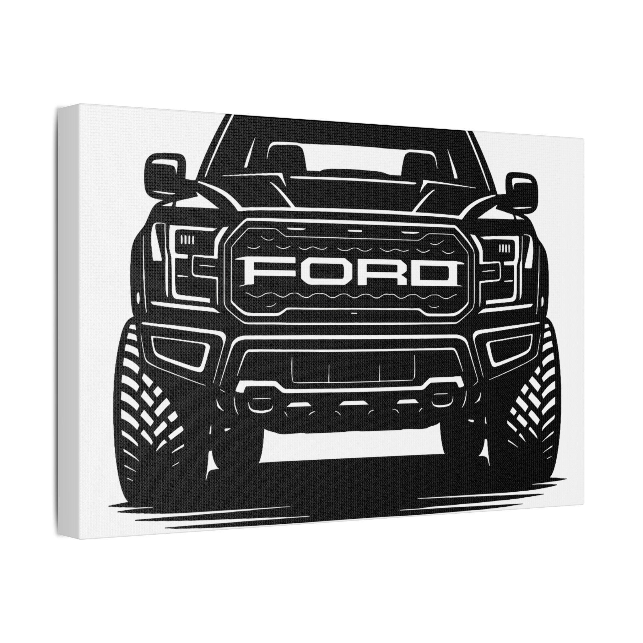 Ford Raptor (Gen 3) Canvas Wall Art
