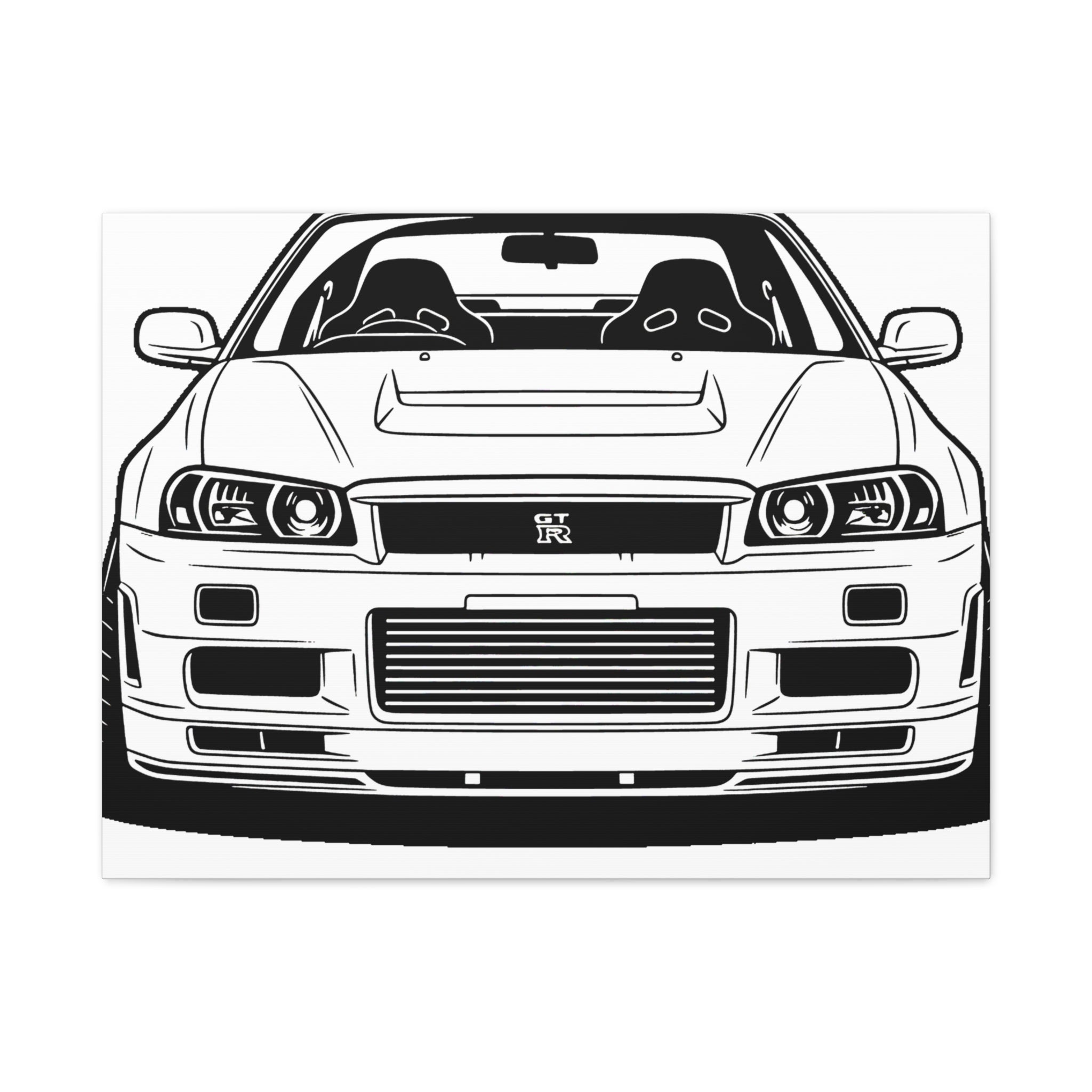 Nissan GT-R Canvas Wall Art
