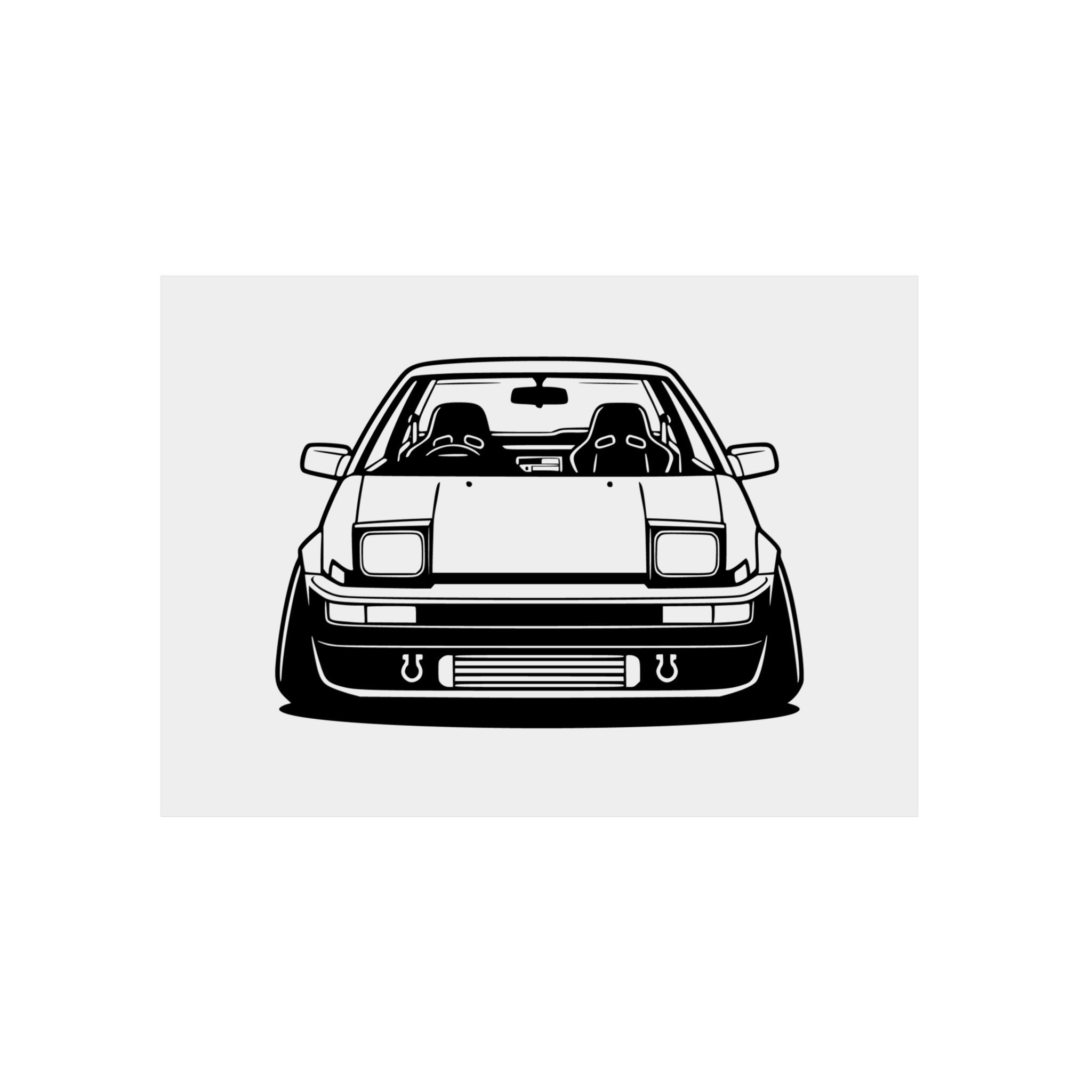 Toyota AE86 (1983-87) Metal Wall Sign