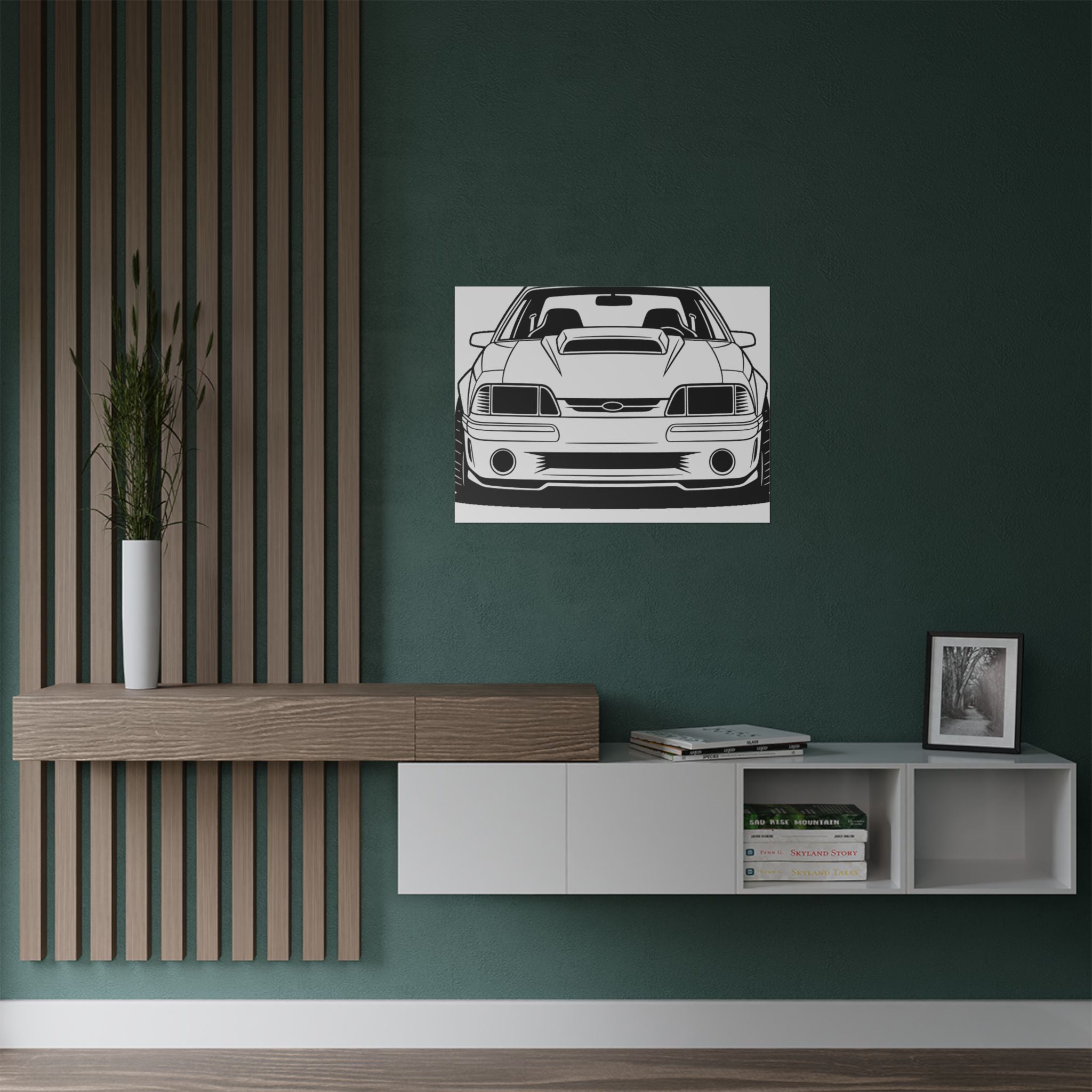 Ford Mustang Fox Body GT Poster