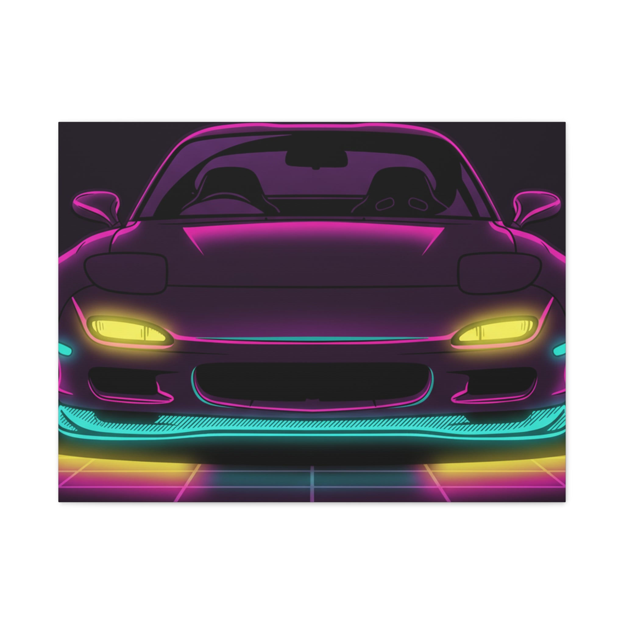 Mazda RX-7 FD Canvas Wall Art