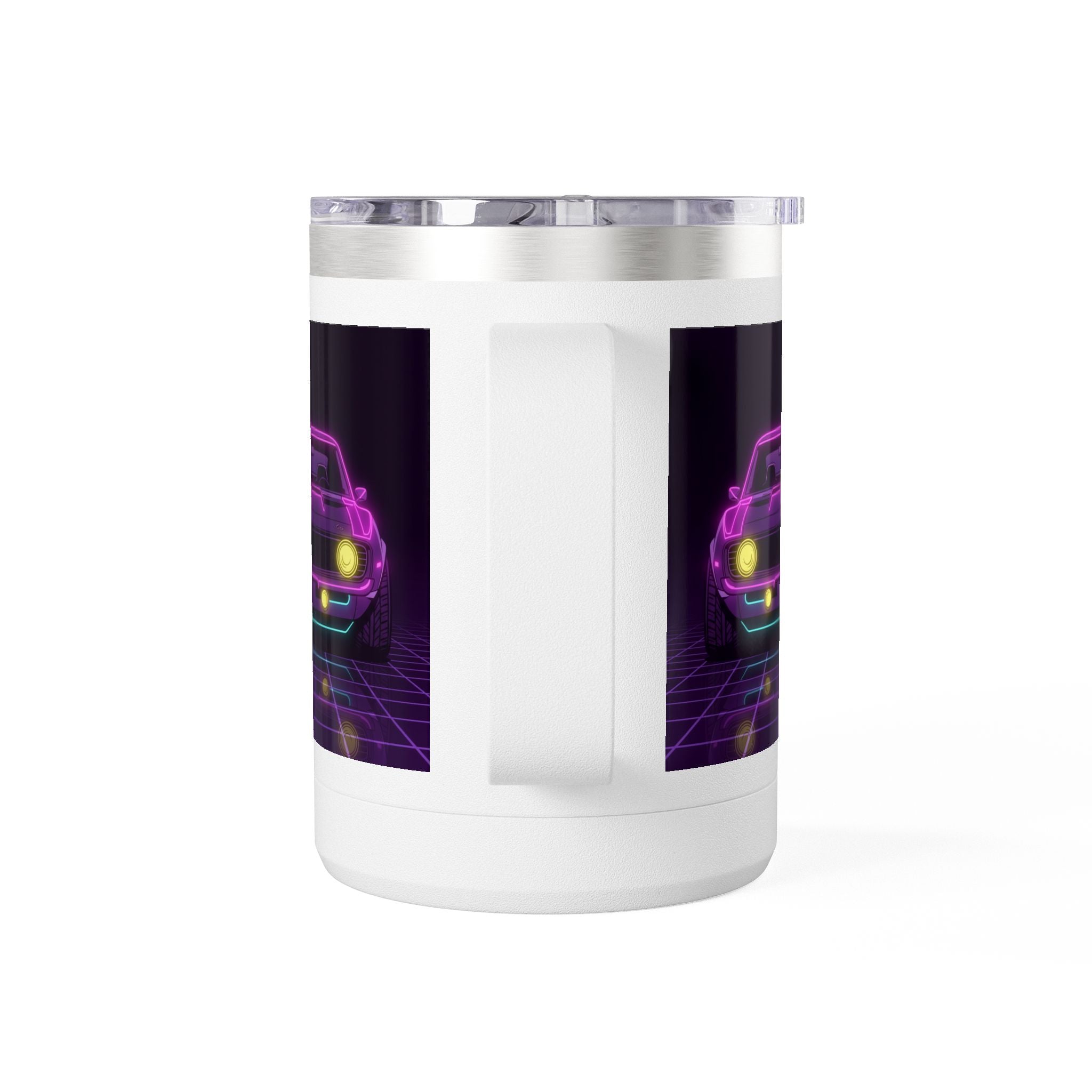 1969 Chevrolet Camaro SS Neon Synthwave Coffee Mug