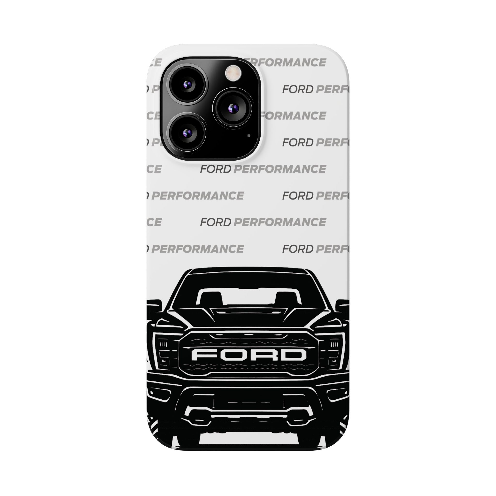 Ford Raptor (Gen 3) Slim Phone Case Greyscale