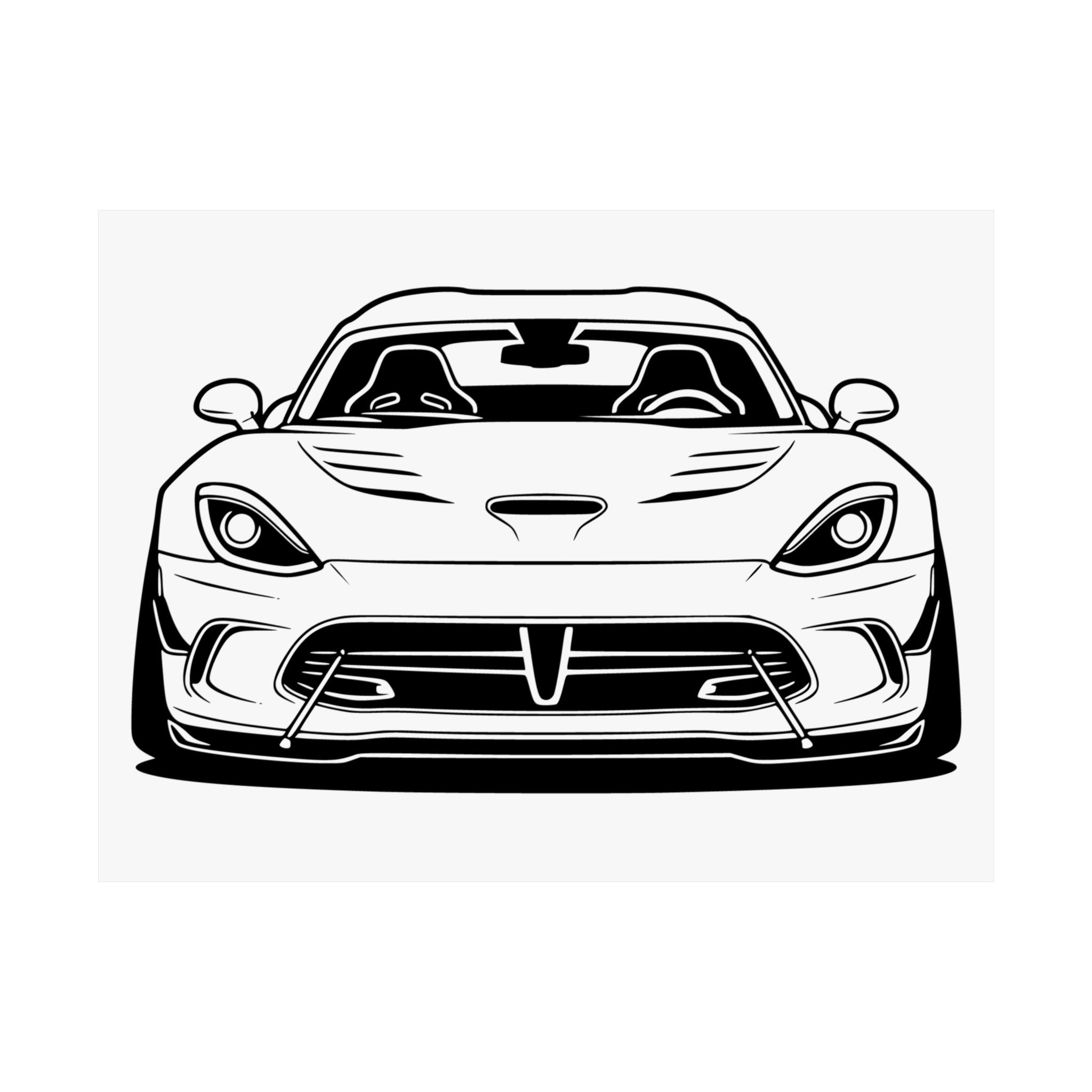 Dodge Viper (1992-17) Poster