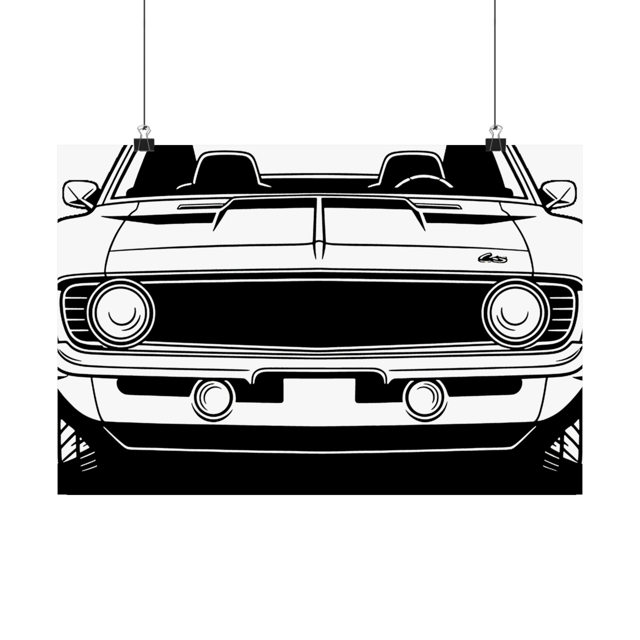 1969 Chevrolet Camaro SS Poster