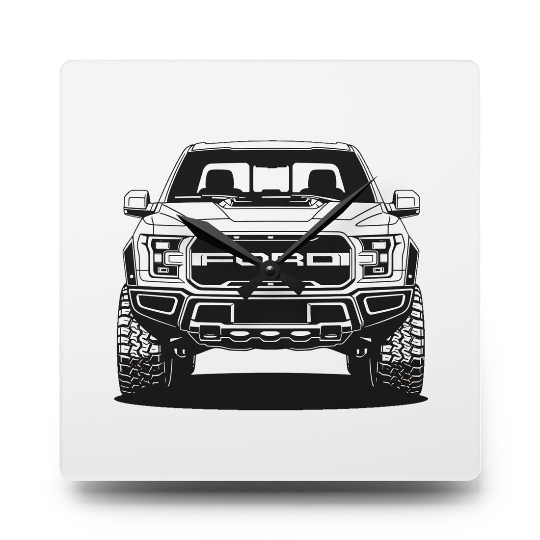 Ford F-150 Raptor Gen 2 Wall Clock