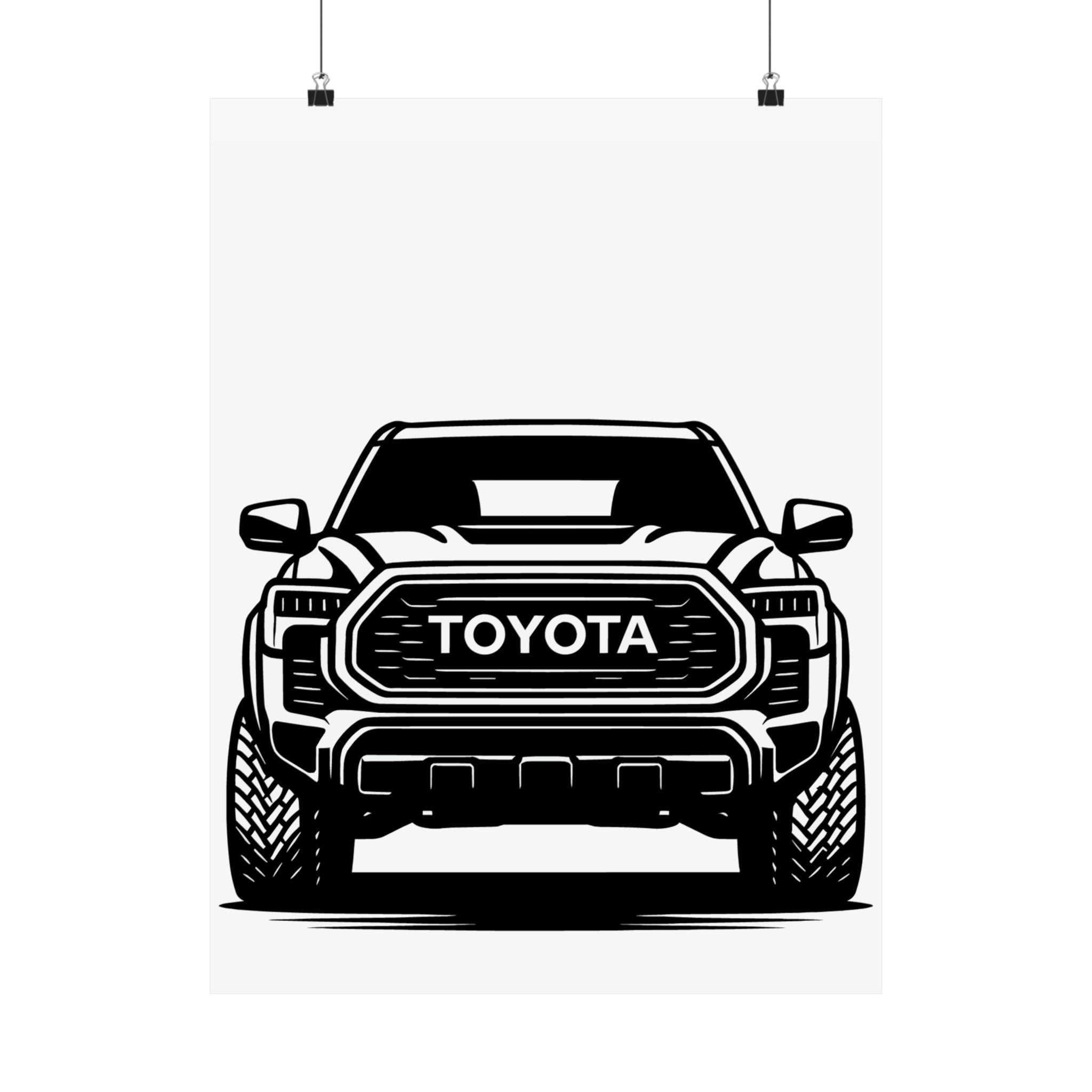 Toyota Tundrea TRD Pro Poster Print