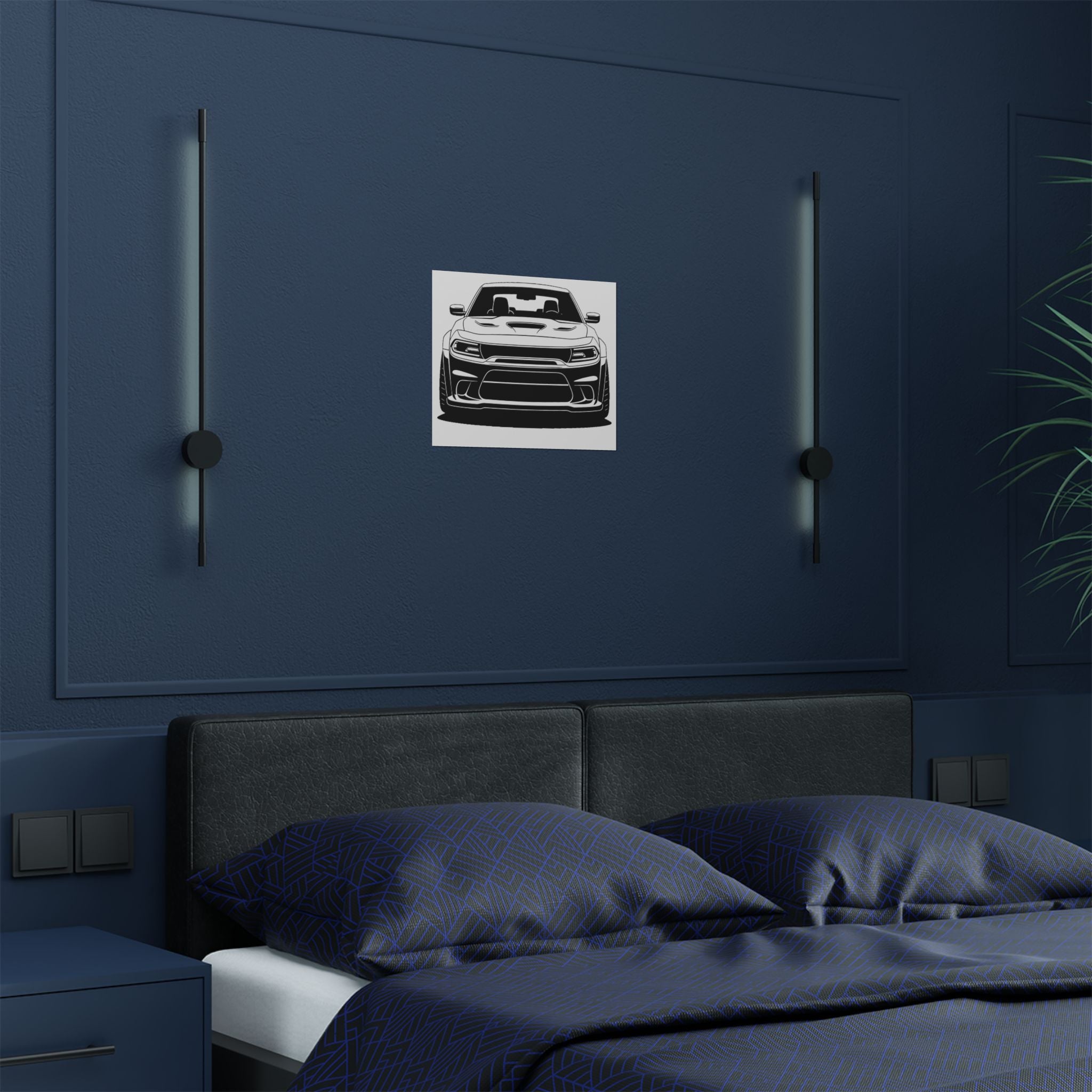 Dodge Challenger SRT Hellcat Poster