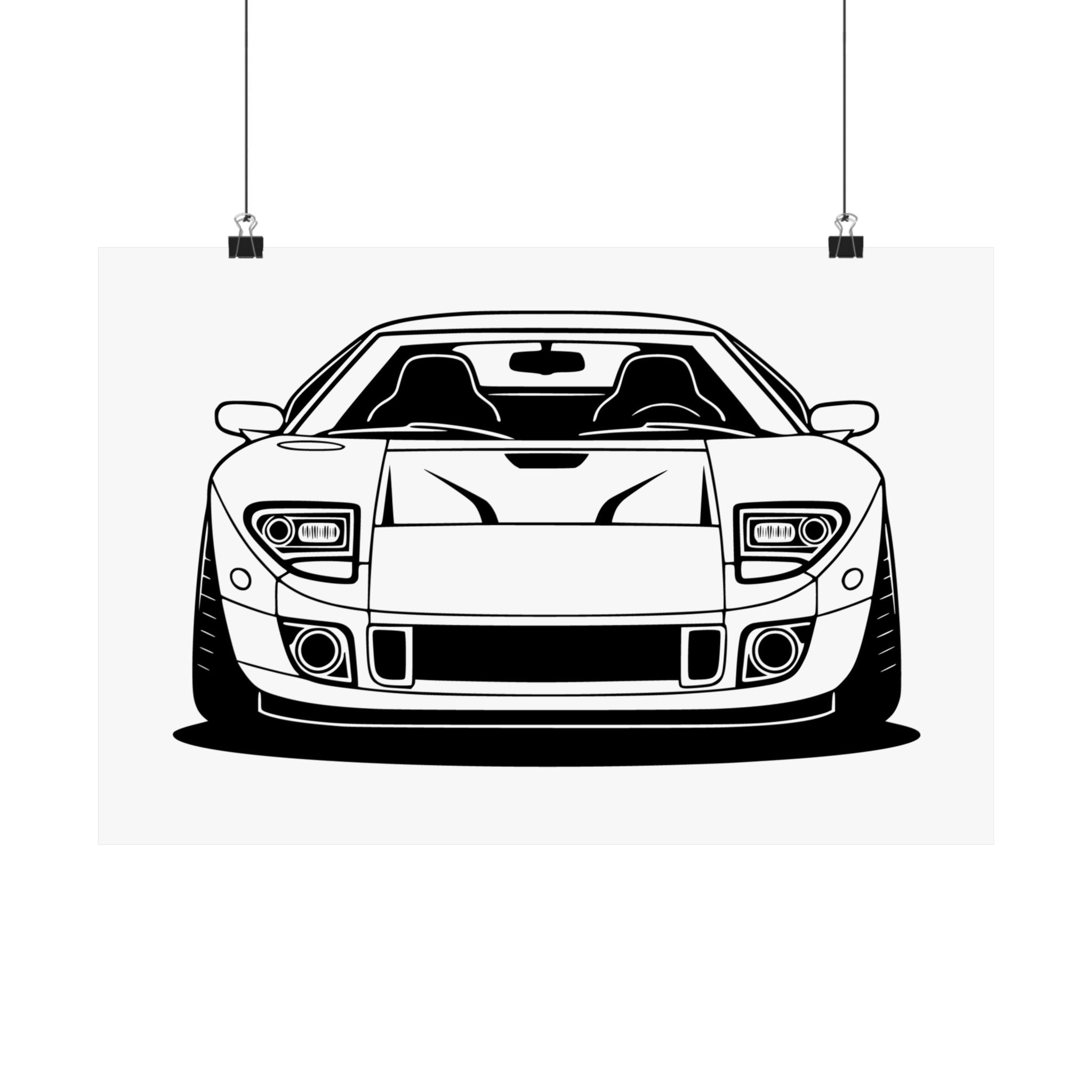 Ford GT40 (1964-69) Poster