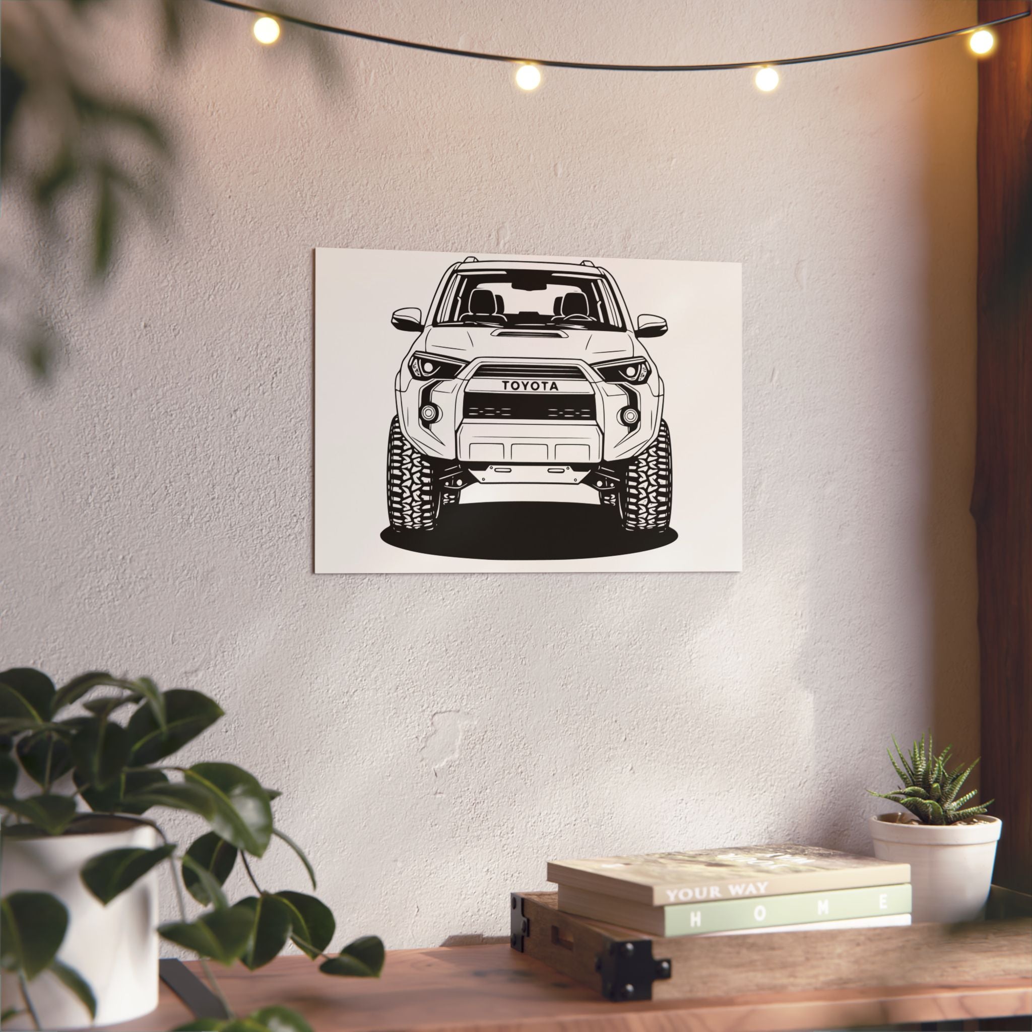 Toyota 4Runner TRD Pro Metal Wall Sign