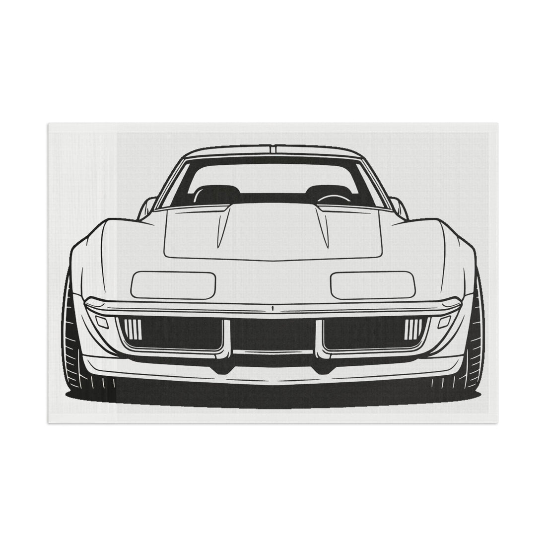 1969 Corvette Stingray C3 Garage Flag