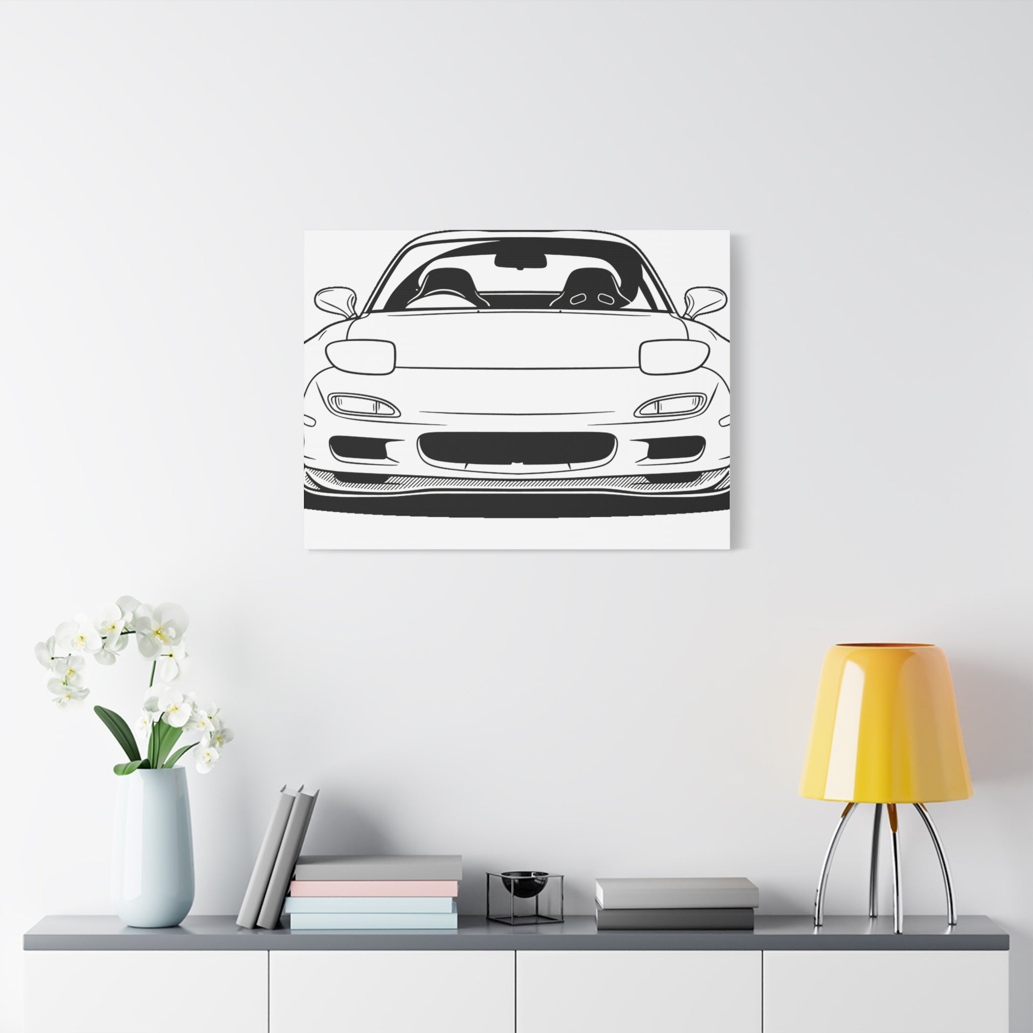 Mazda RX-7 FD Canvas Wall Art
