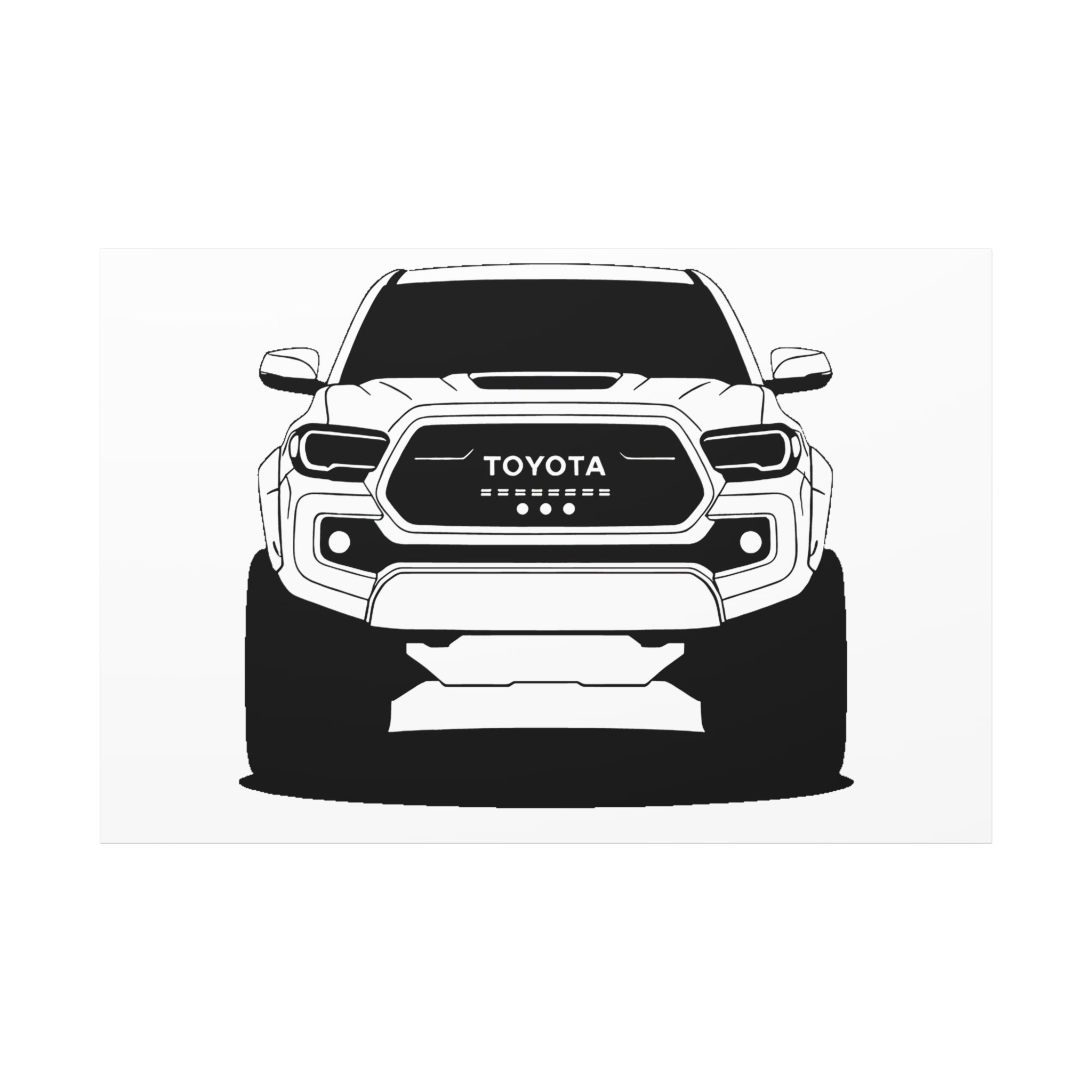 Toyota Tacoma TRD Pro Canvas Wall Art