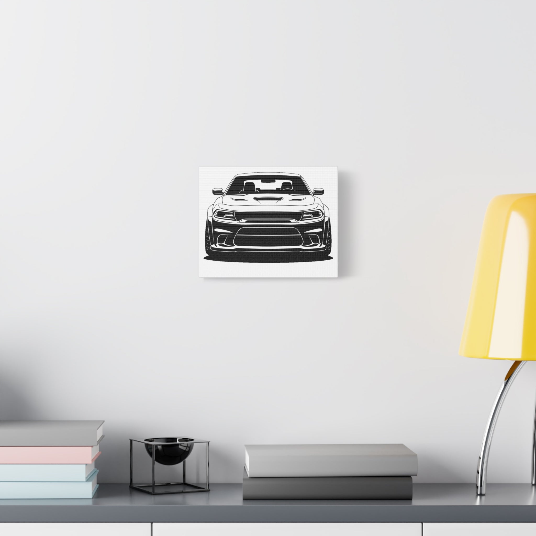 Dodge Challenger SRT Hellcat Canvas Wall Art