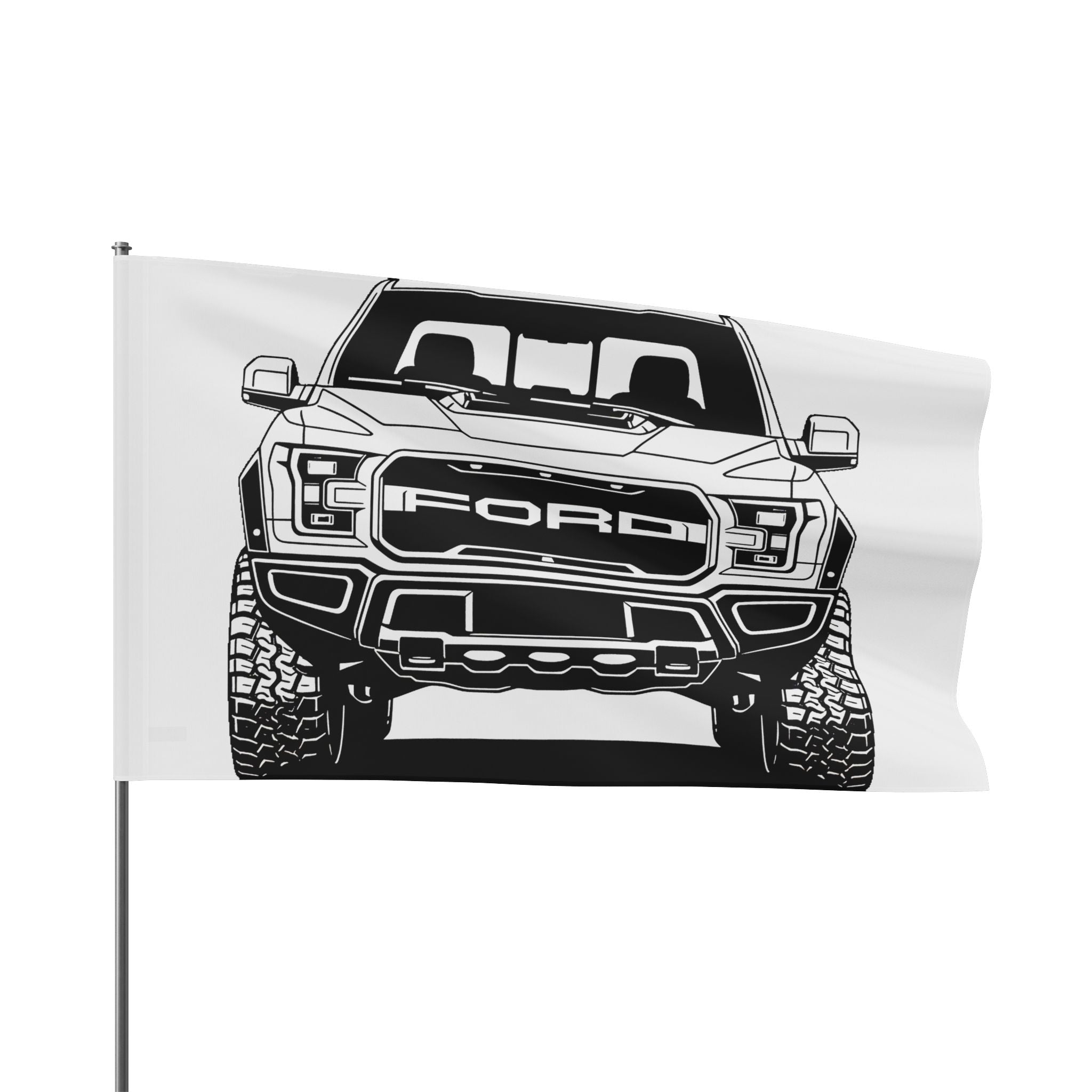 Ford F-150 Raptor Gen 2 Garage Flag