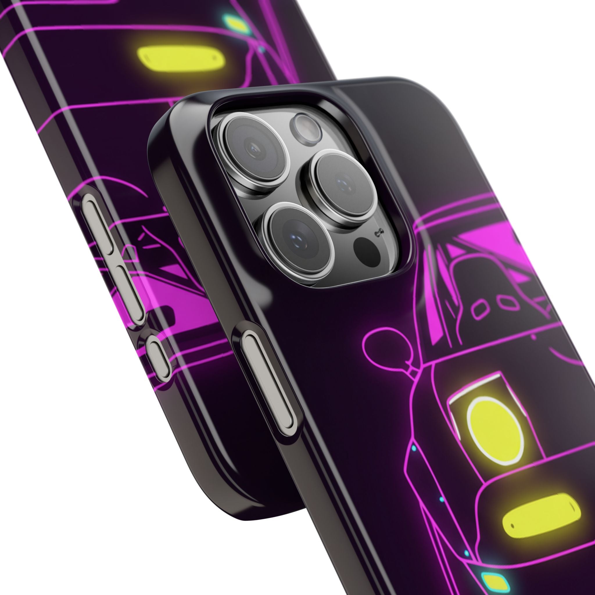Mazda Miata NA (1989-97) Neon Synthwave Phone Case