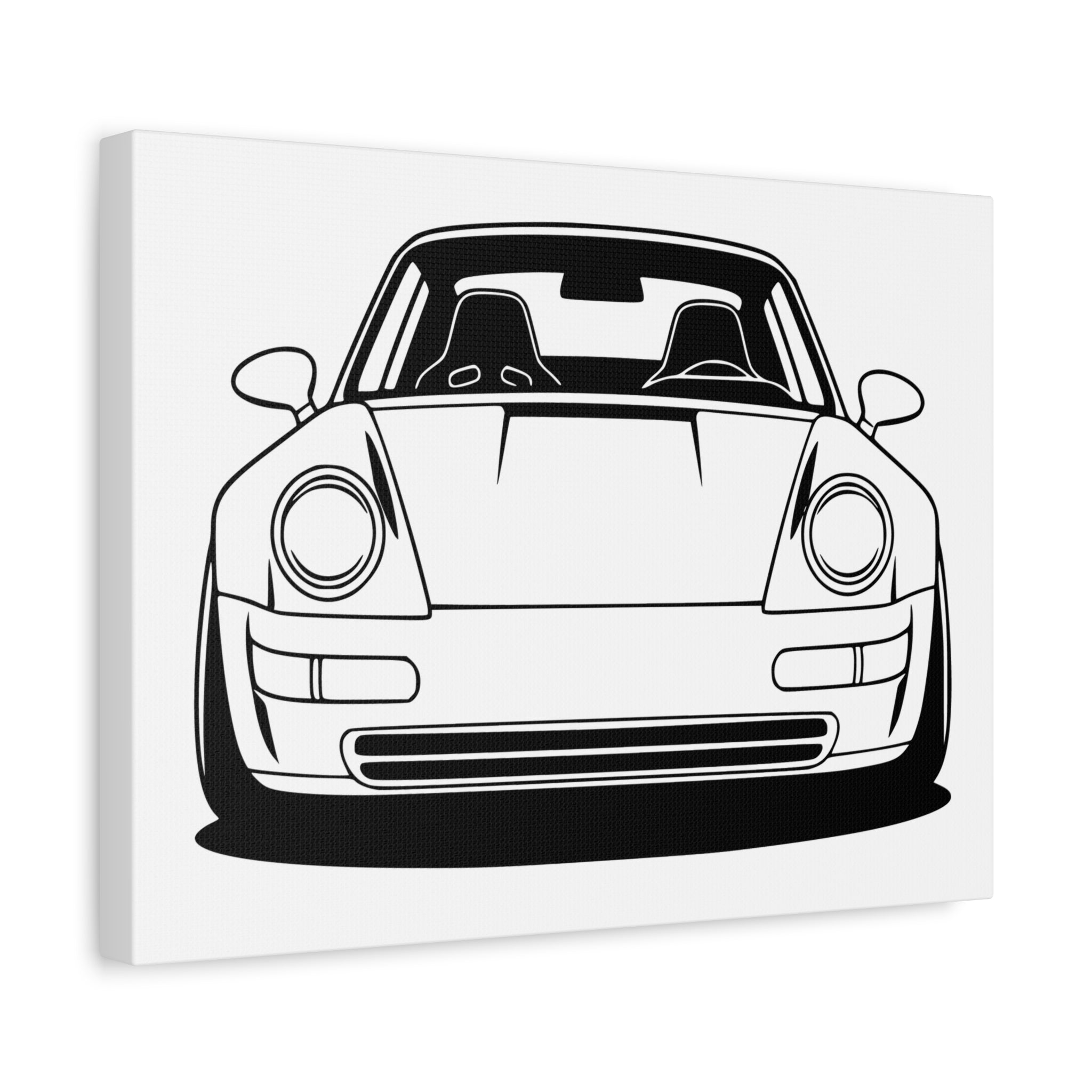 Porsche 964 Singer Canvas Wall Art