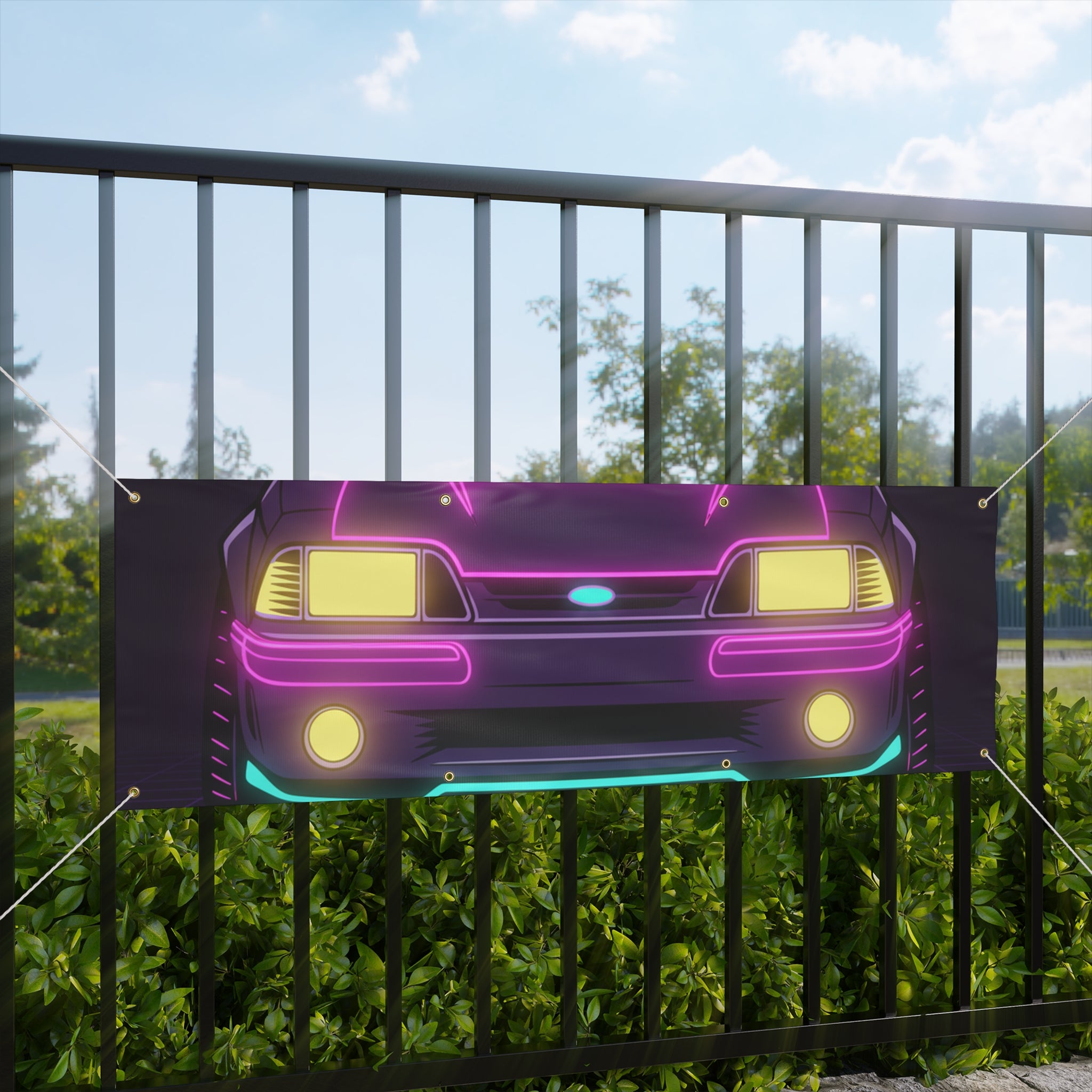 Ford Mustang Fox Body GT Banner